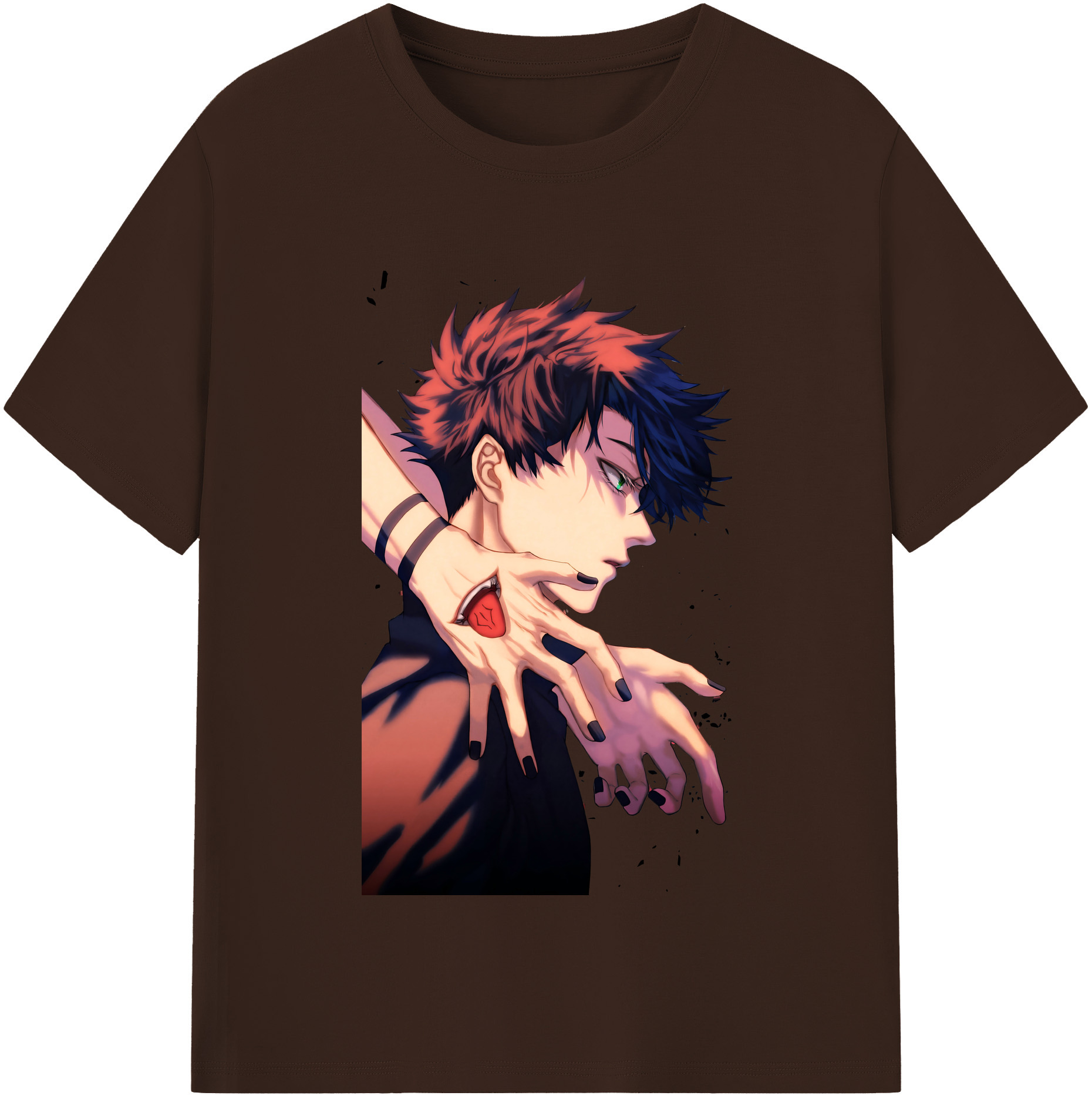（画像用） 呪術廻戦 Jujutsu Kaisen 綿100％半袖Tシャツ（フロントプリント）