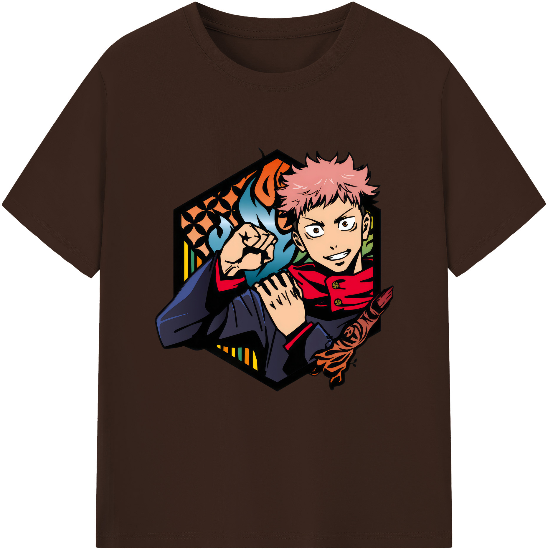 （画像用） 呪術廻戦 Jujutsu Kaisen 綿100％半袖Tシャツ（フロントプリント）