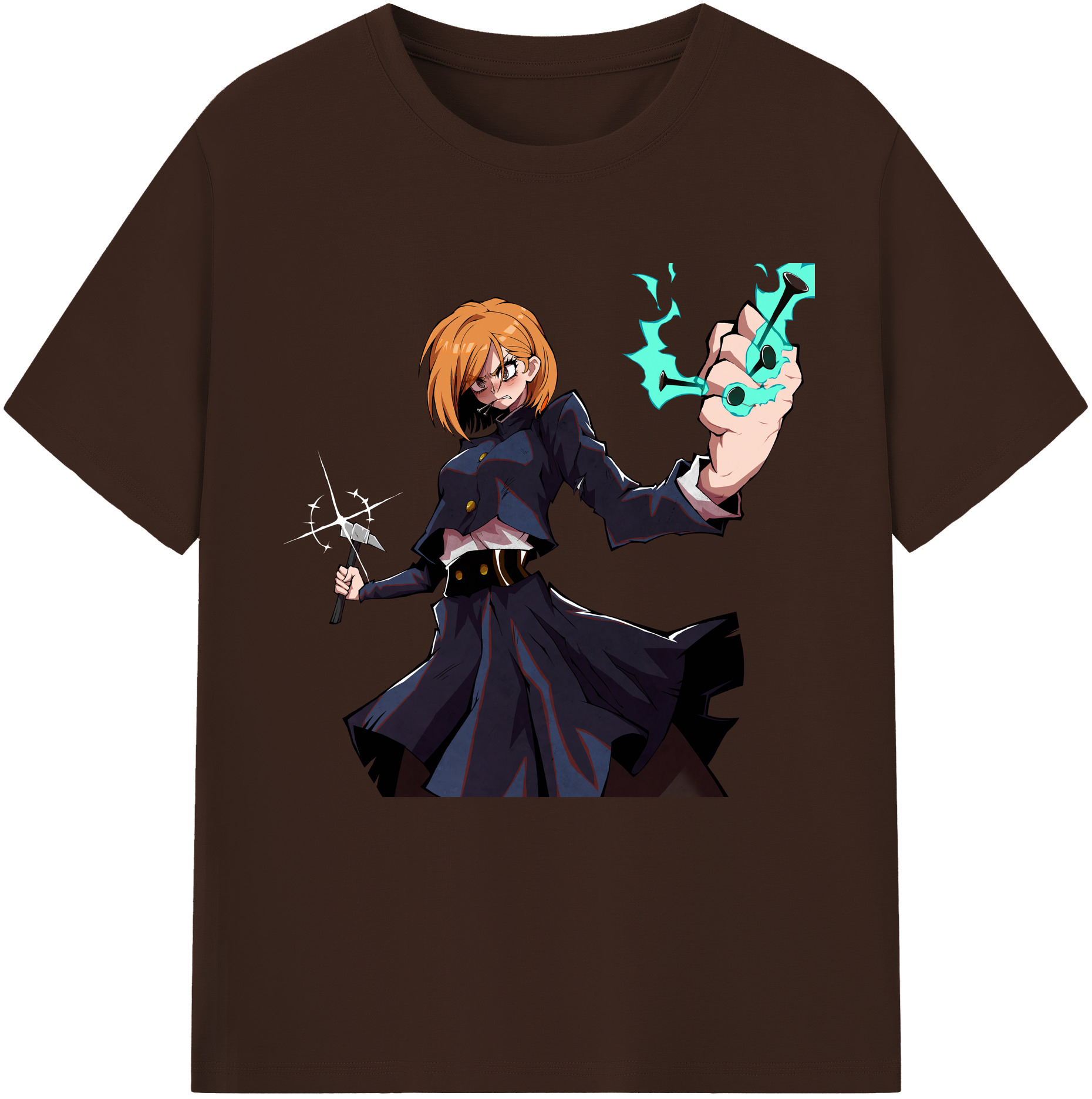（画像用） 呪術廻戦 Jujutsu Kaisen 綿100％半袖Tシャツ（フロントプリント）