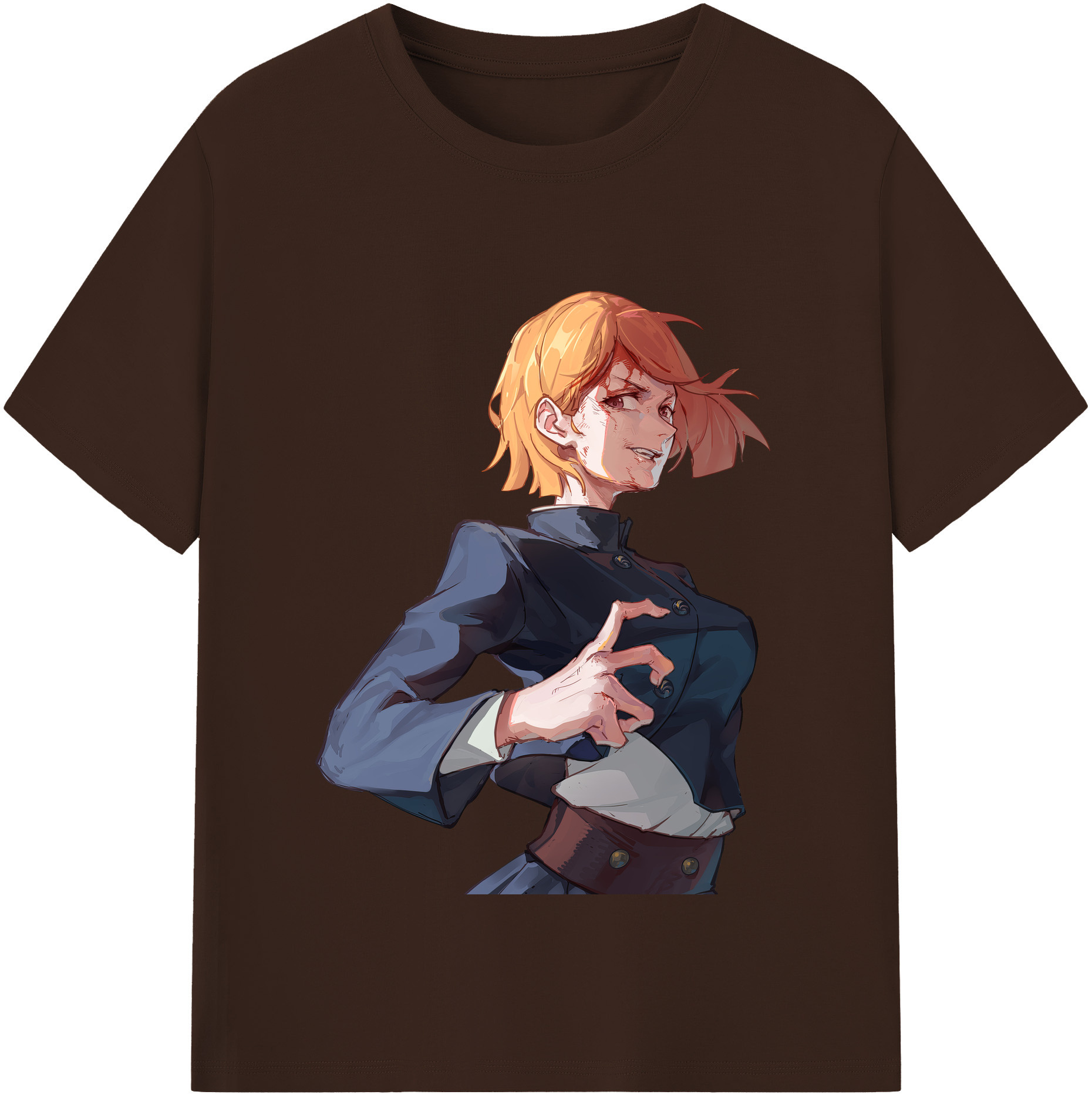 （画像用） 呪術廻戦 Jujutsu Kaisen 綿100％半袖Tシャツ（フロントプリント）