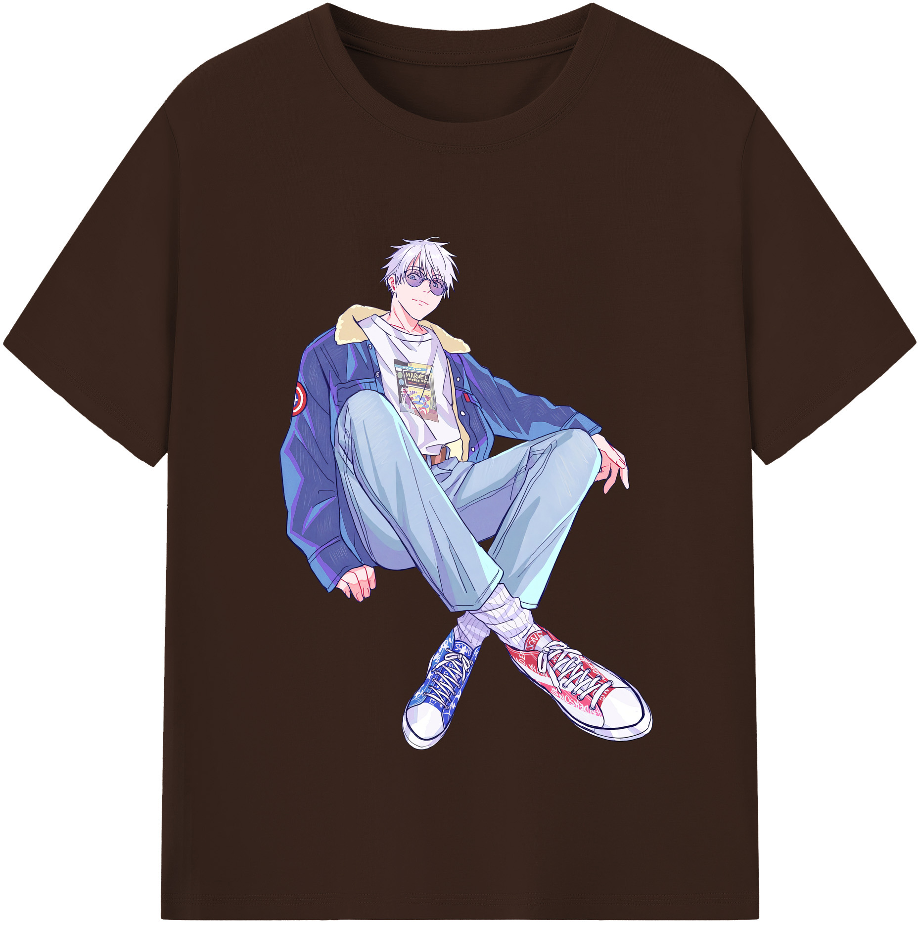 （画像用） 呪術廻戦 Jujutsu Kaisen 綿100％半袖Tシャツ（フロントプリント）