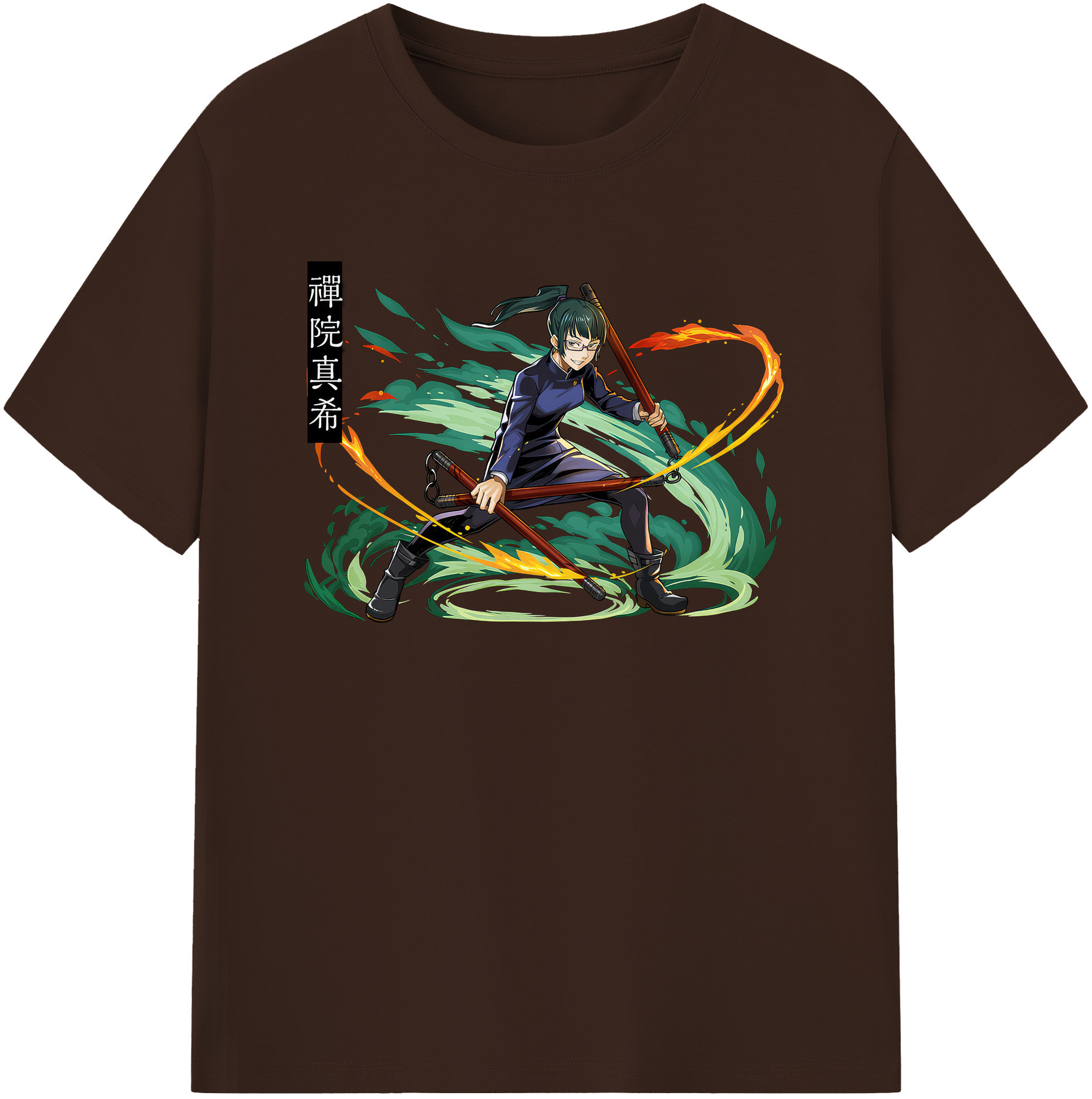 （画像用） 呪術廻戦 Jujutsu Kaisen 綿100％半袖Tシャツ（フロントプリント）