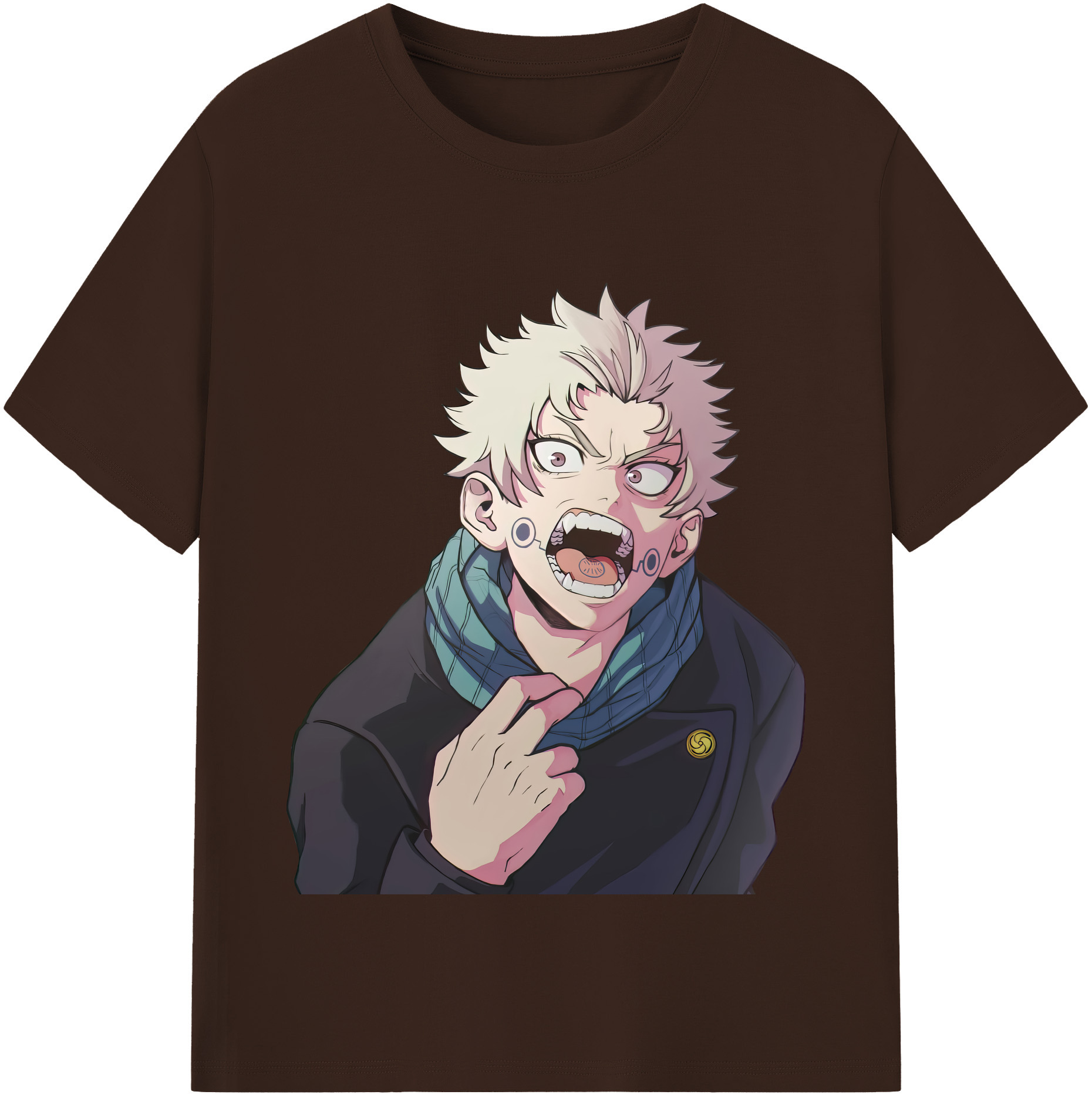 （画像用） 呪術廻戦 Jujutsu Kaisen 綿100％半袖Tシャツ（フロントプリント）