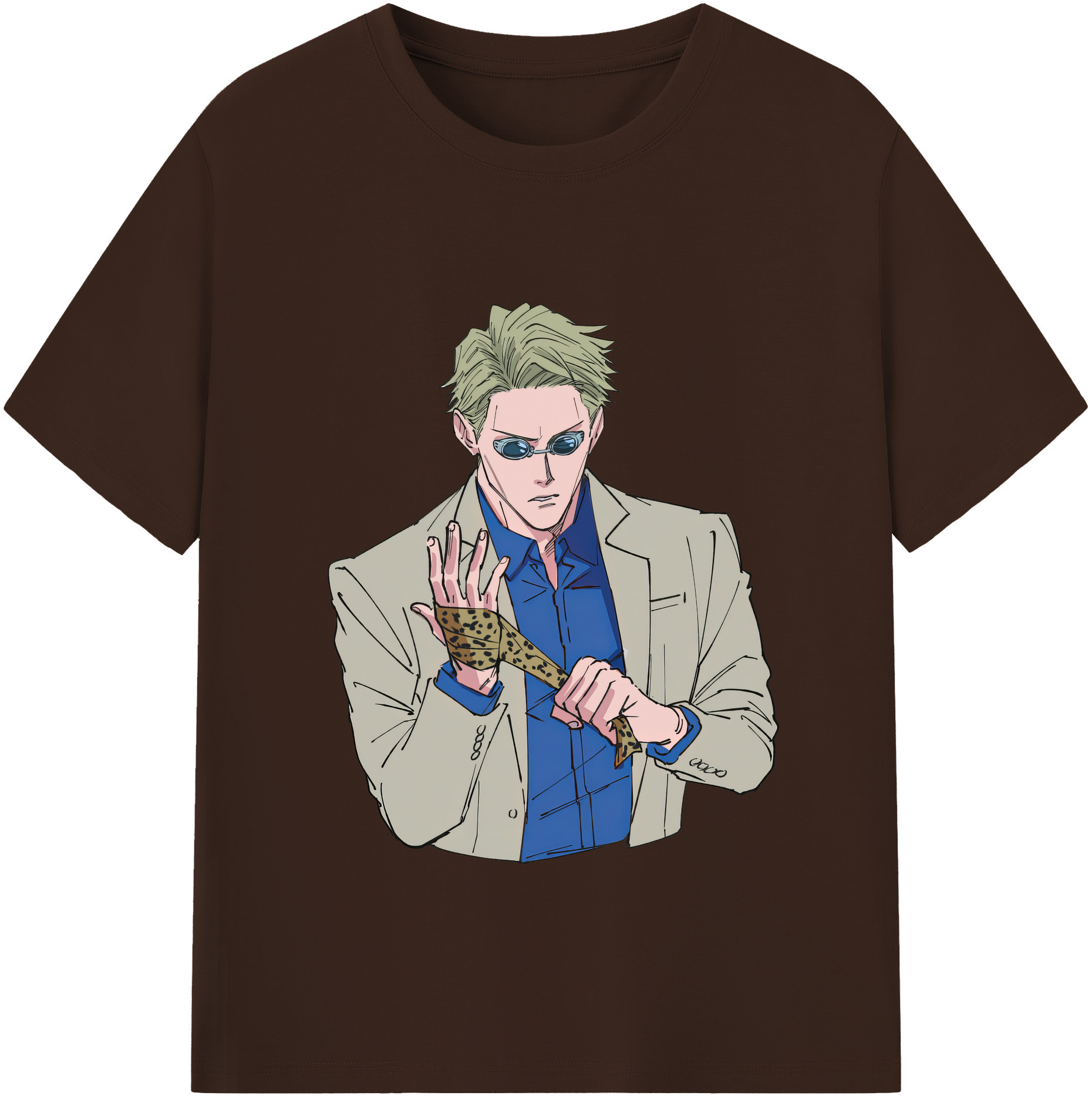 （画像用） 呪術廻戦 Jujutsu Kaisen 綿100％半袖Tシャツ（フロントプリント）