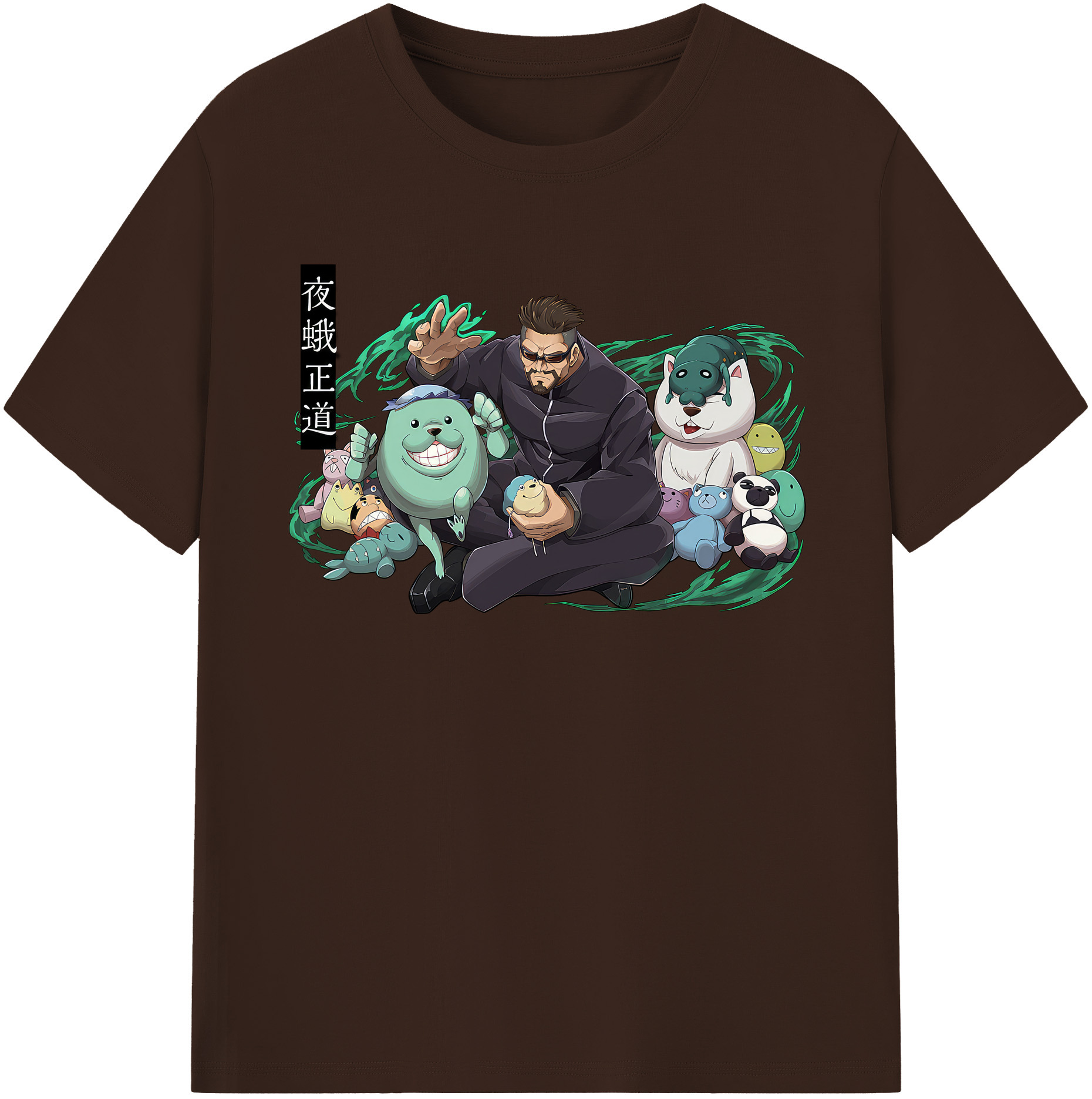（画像用） 呪術廻戦 Jujutsu Kaisen 綿100％半袖Tシャツ（フロントプリント）