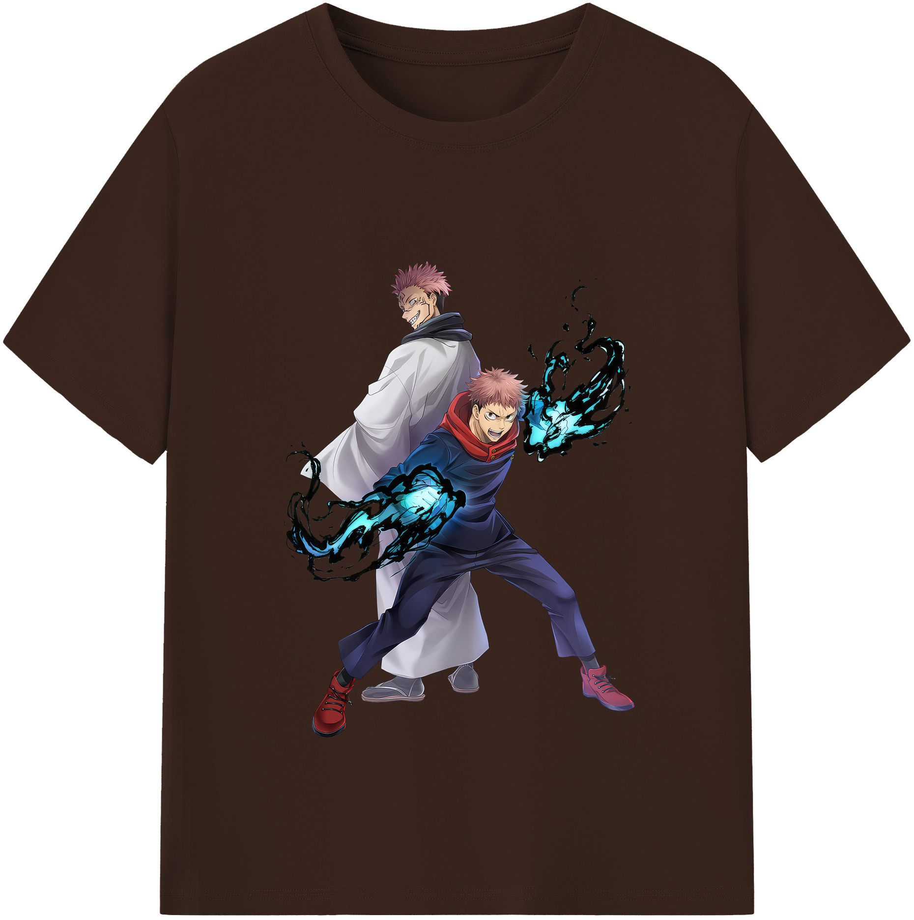 （画像用） 呪術廻戦 Jujutsu Kaisen 綿100％半袖Tシャツ（フロントプリント）