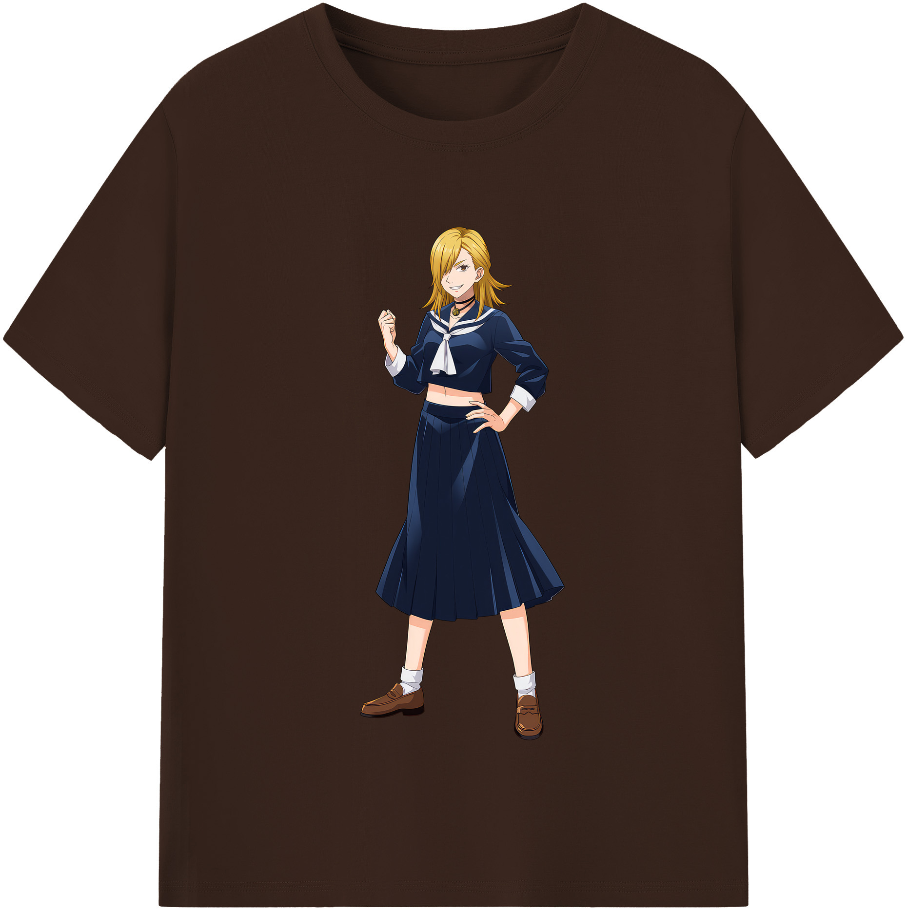 （画像用） 呪術廻戦 Jujutsu Kaisen 綿100％半袖Tシャツ（フロントプリント）