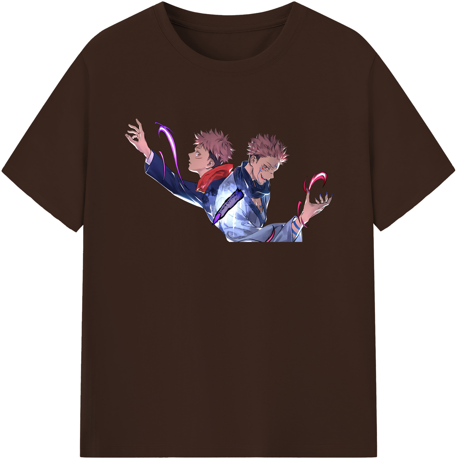 （画像用） 呪術廻戦 Jujutsu Kaisen 綿100％半袖Tシャツ（フロントプリント）
