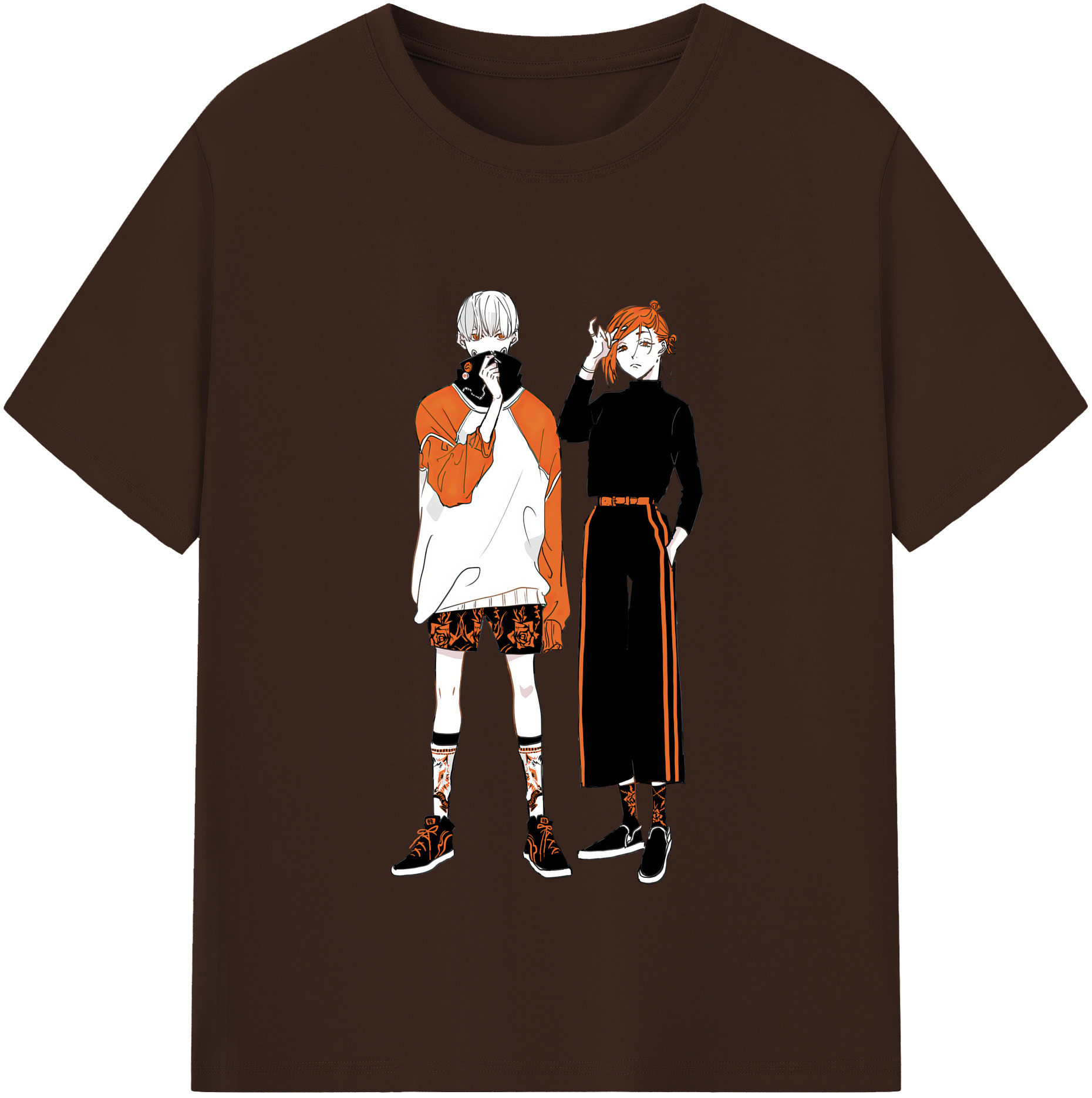 （画像用） 呪術廻戦 Jujutsu Kaisen 綿100％半袖Tシャツ（フロントプリント）