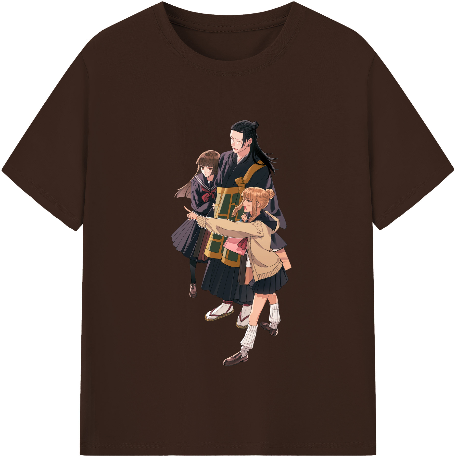 （画像用） 呪術廻戦 Jujutsu Kaisen 綿100％半袖Tシャツ（フロントプリント）