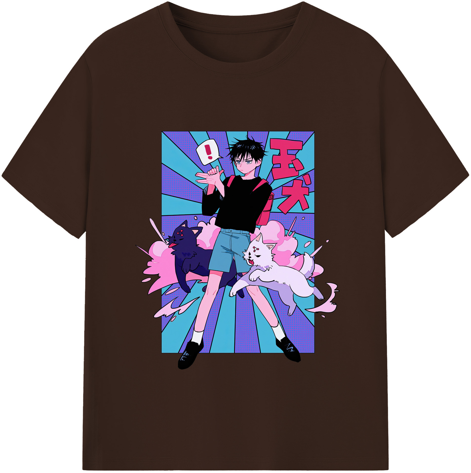 （画像用） 呪術廻戦 Jujutsu Kaisen 綿100％半袖Tシャツ（フロントプリント）