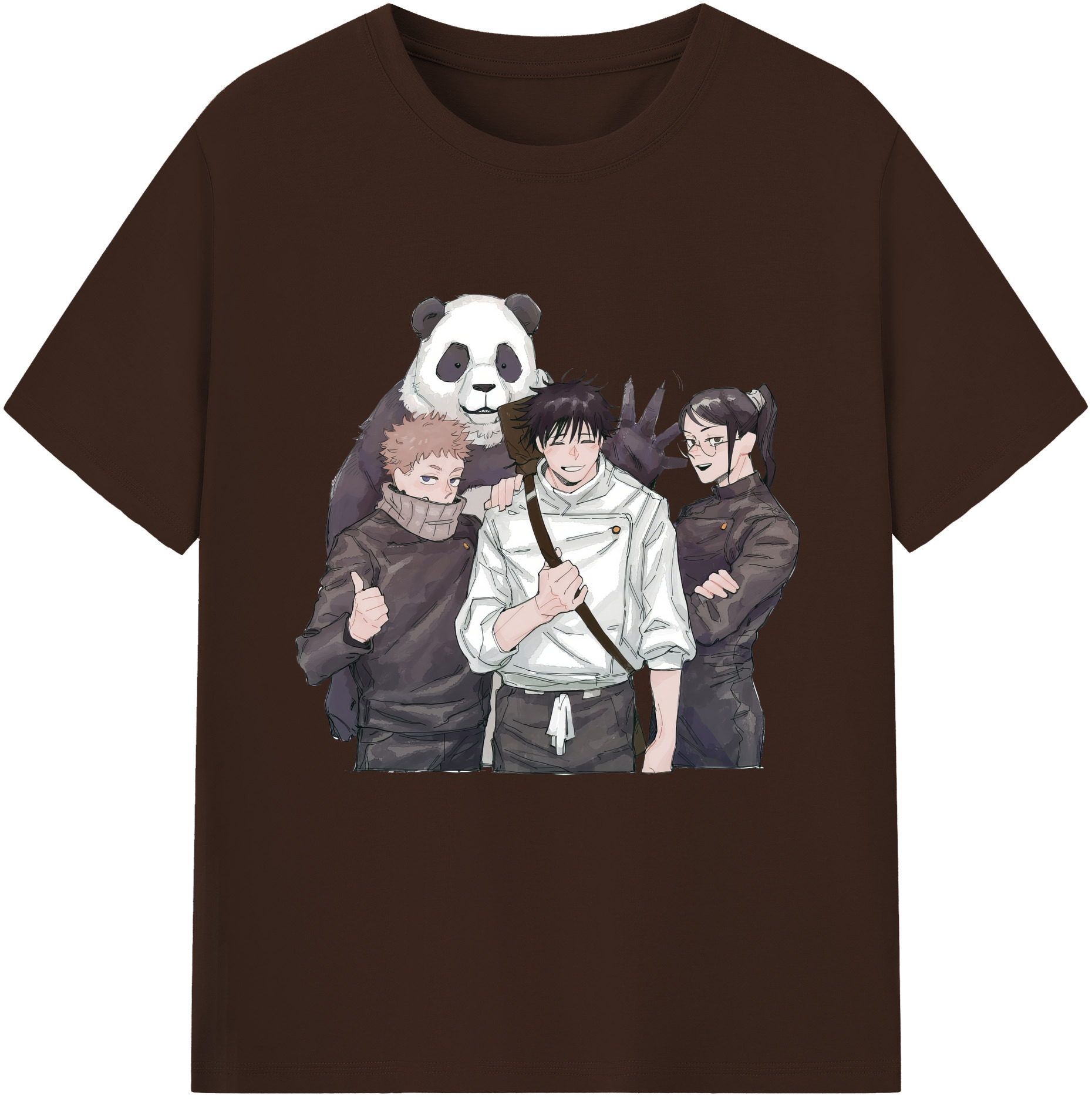 （画像用） 呪術廻戦 Jujutsu Kaisen 綿100％半袖Tシャツ（フロントプリント）