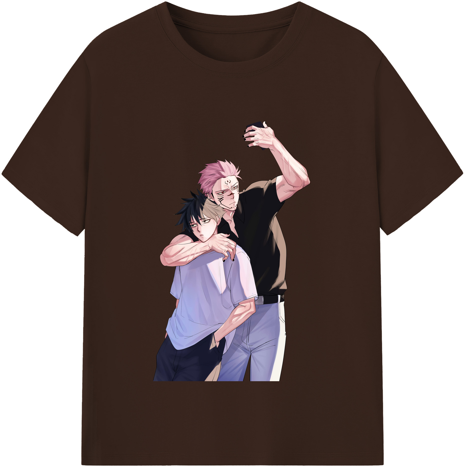 （画像用） 呪術廻戦 Jujutsu Kaisen 綿100％半袖Tシャツ（フロントプリント）