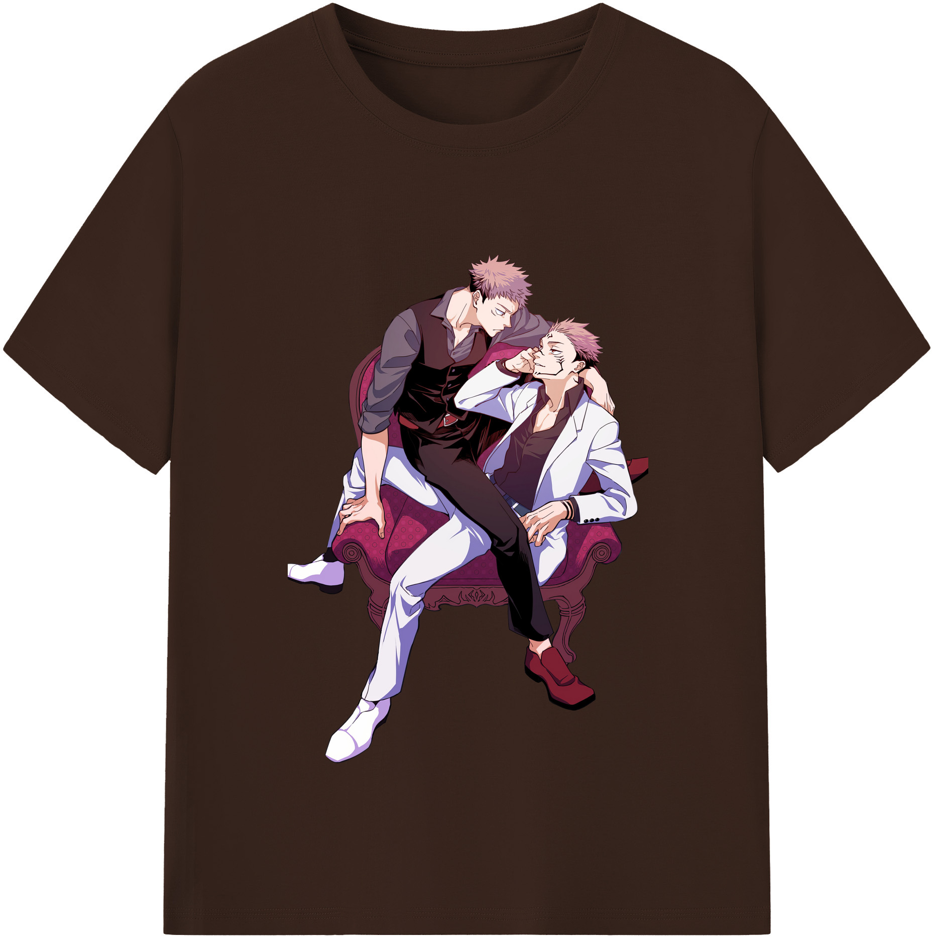 （画像用） 呪術廻戦 Jujutsu Kaisen 綿100％半袖Tシャツ（フロントプリント）