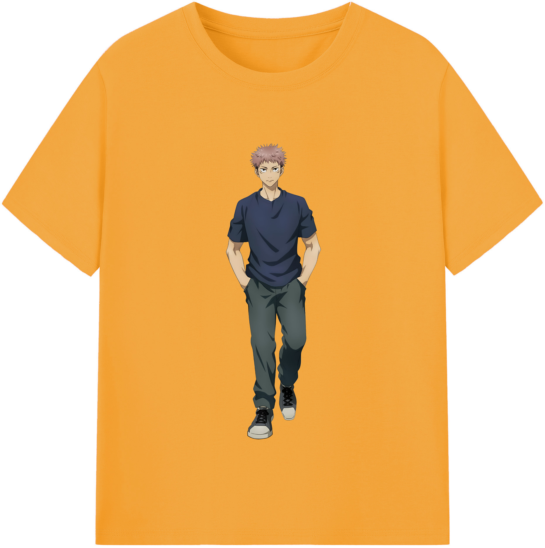 （画像用） 呪術廻戦 Jujutsu Kaisen 綿100％半袖Tシャツ（フロントプリント）