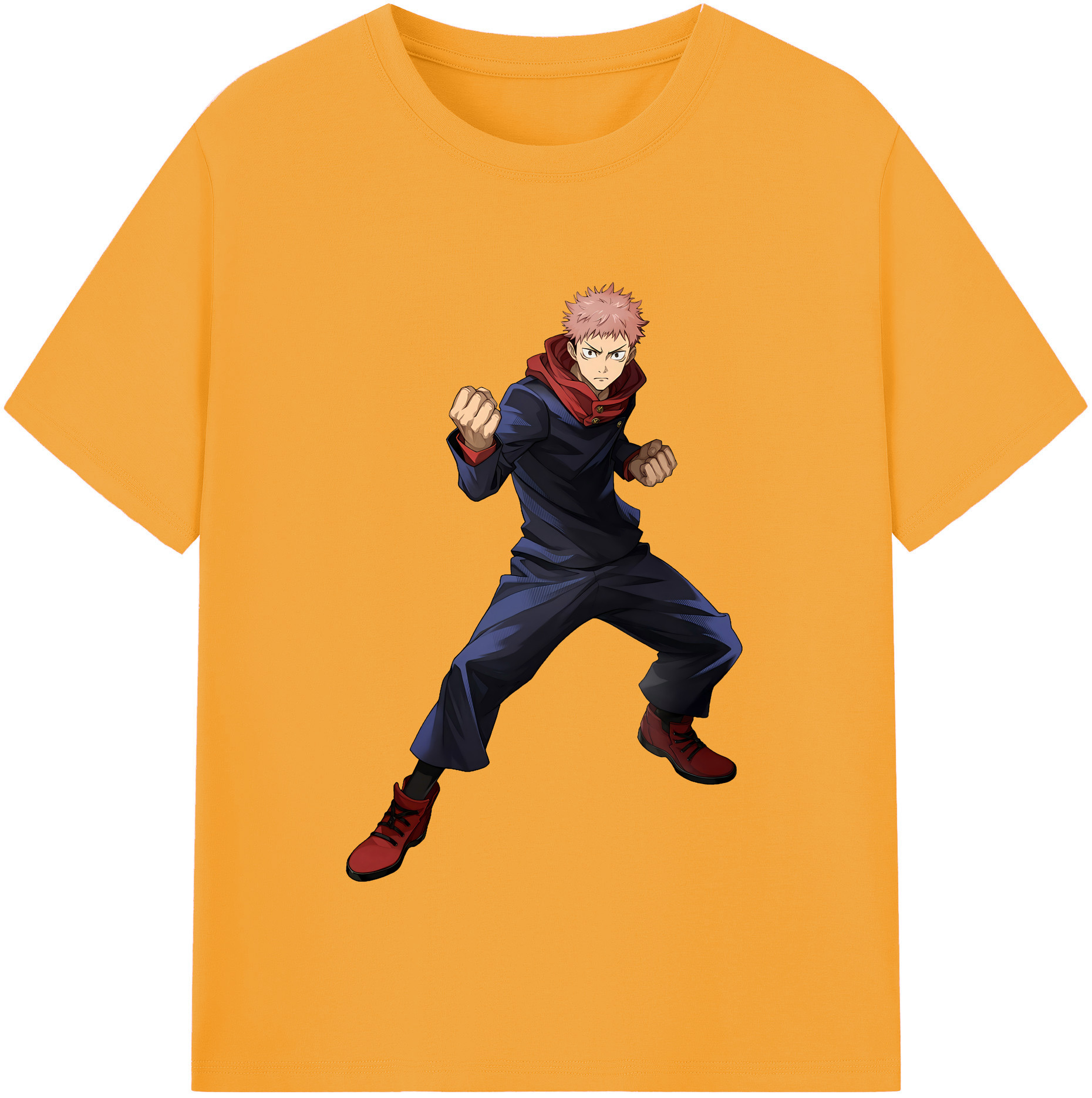 （画像用） 呪術廻戦 Jujutsu Kaisen 綿100％半袖Tシャツ（フロントプリント）