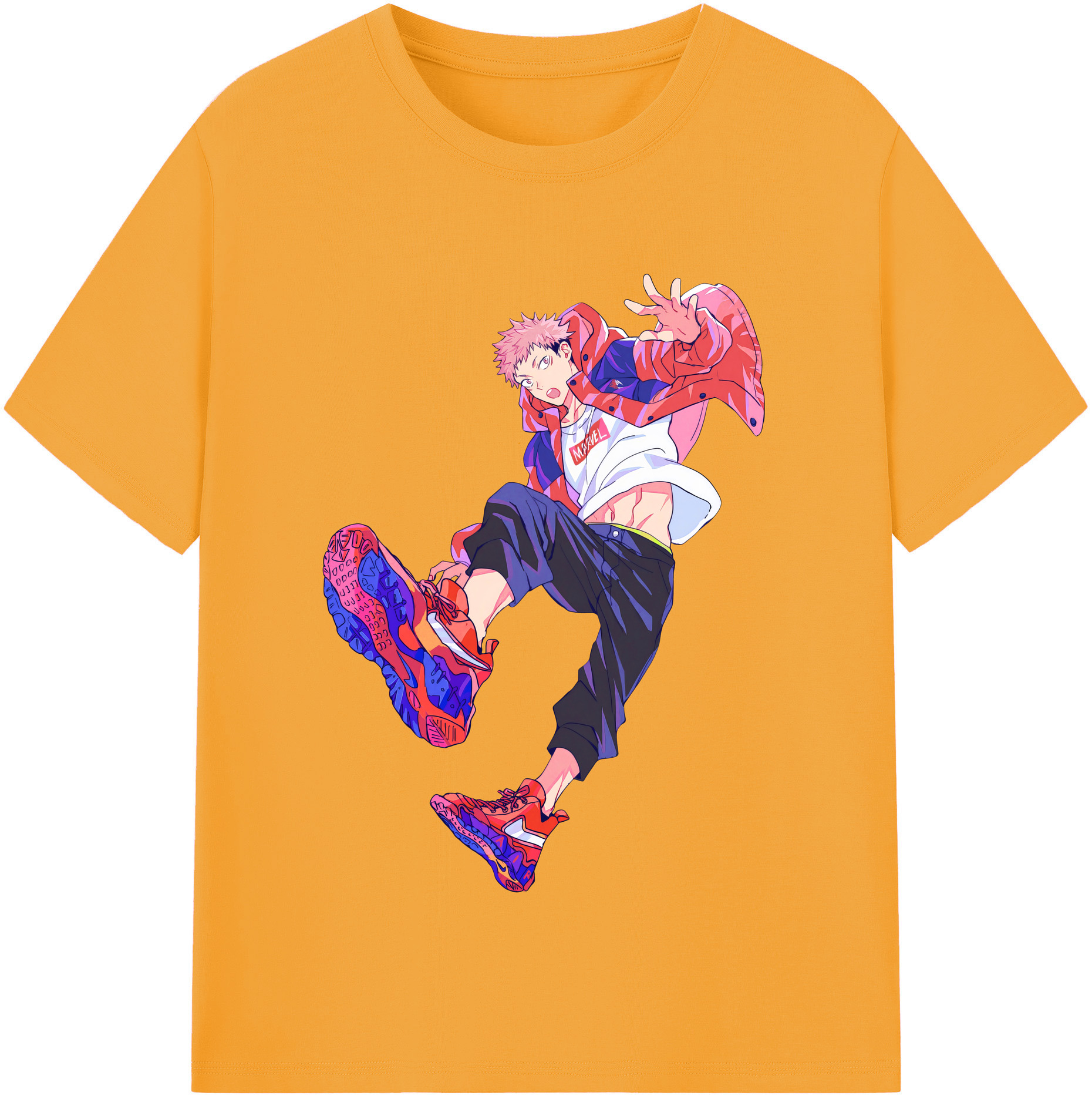 （画像用） 呪術廻戦 Jujutsu Kaisen 綿100％半袖Tシャツ（フロントプリント）