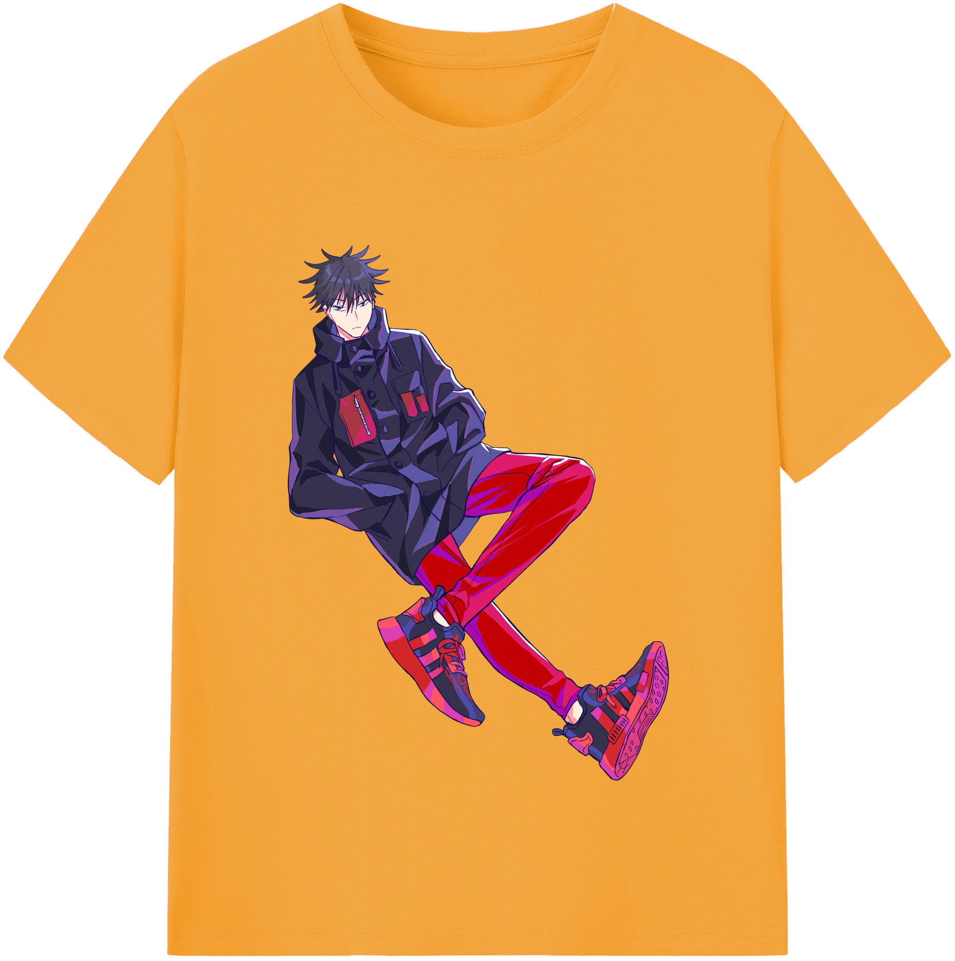 （画像用） 呪術廻戦 Jujutsu Kaisen 綿100％半袖Tシャツ（フロントプリント）