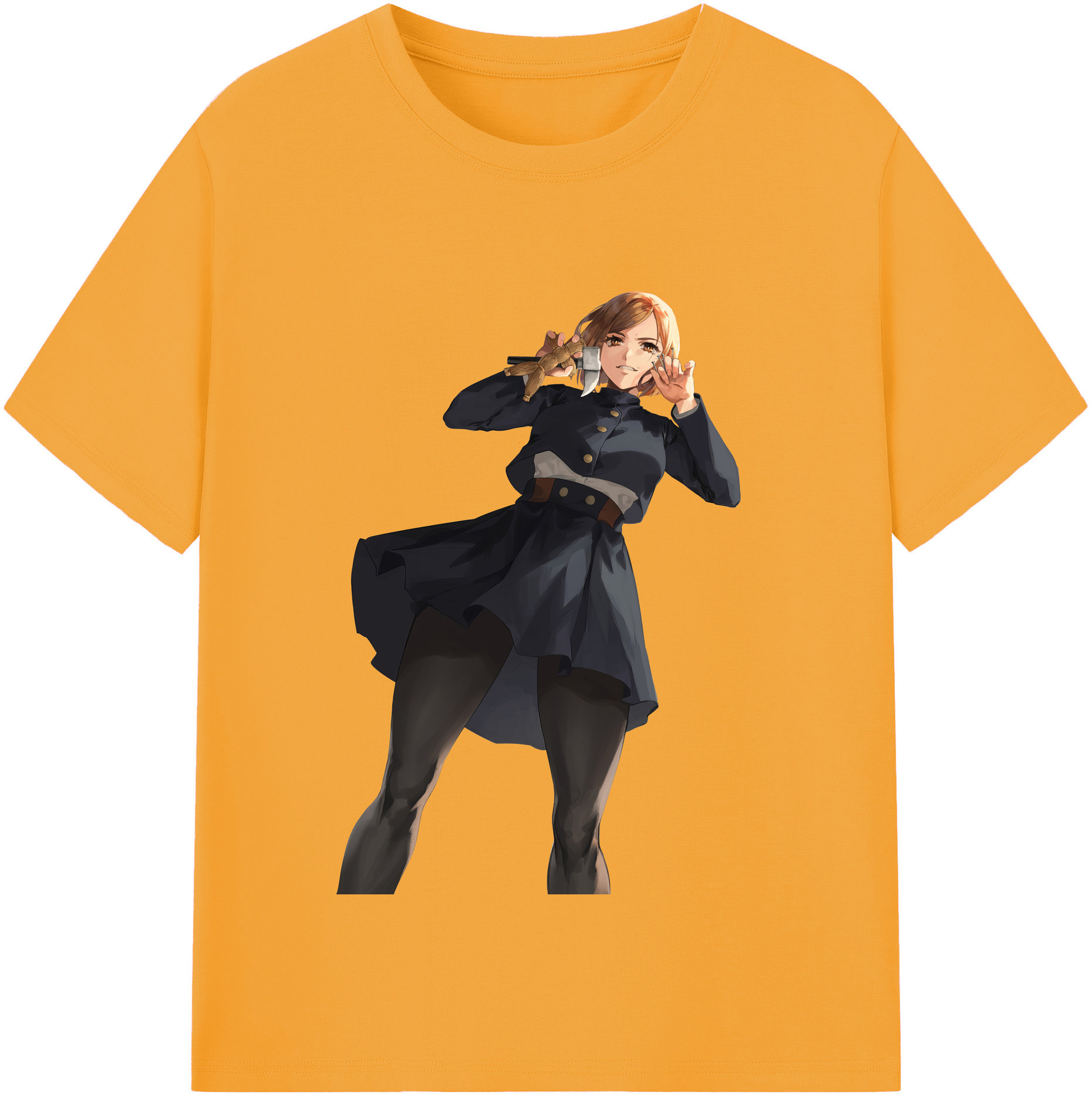 （画像用） 呪術廻戦 Jujutsu Kaisen 綿100％半袖Tシャツ（フロントプリント）