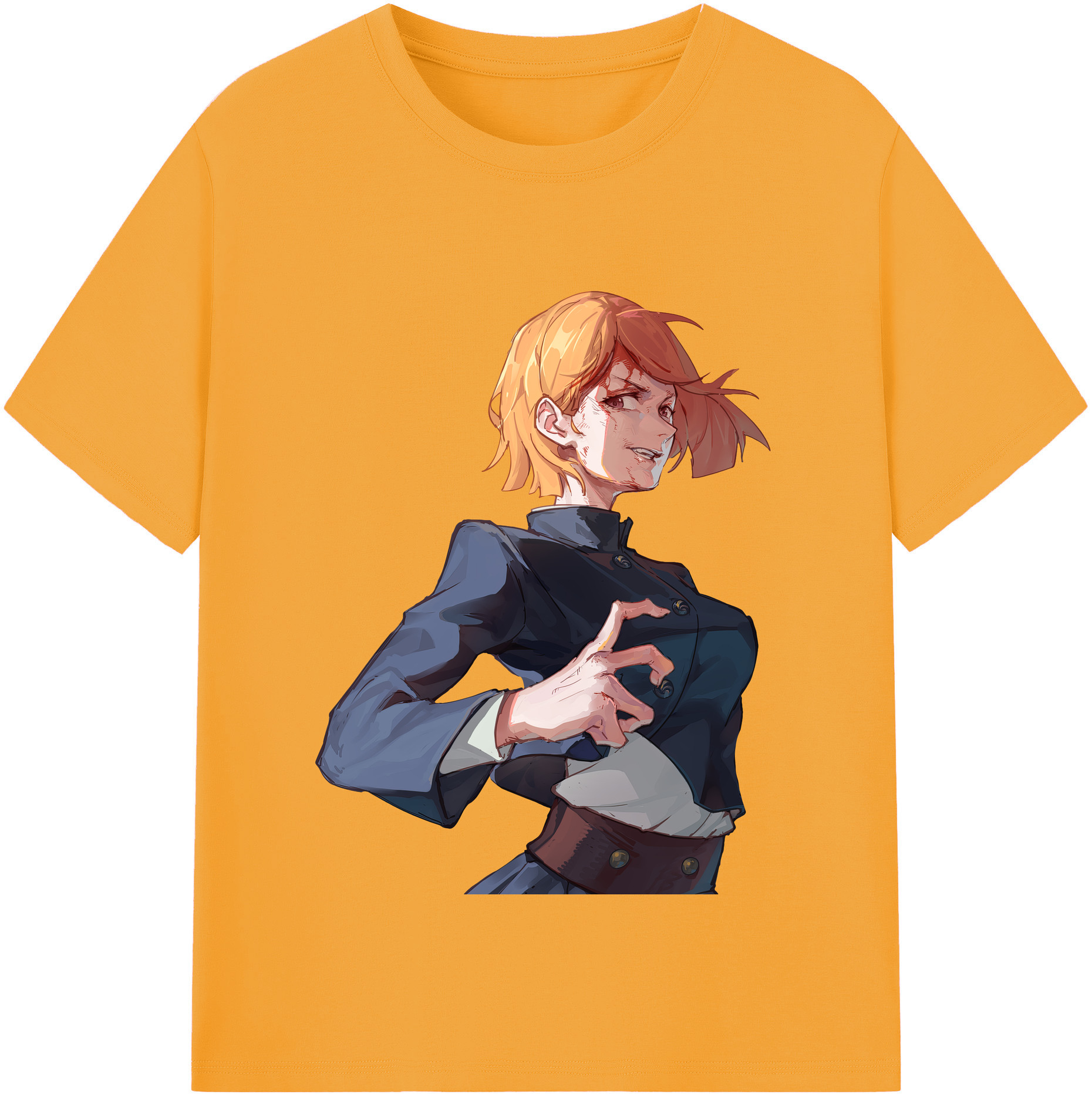 （画像用） 呪術廻戦 Jujutsu Kaisen 綿100％半袖Tシャツ（フロントプリント）