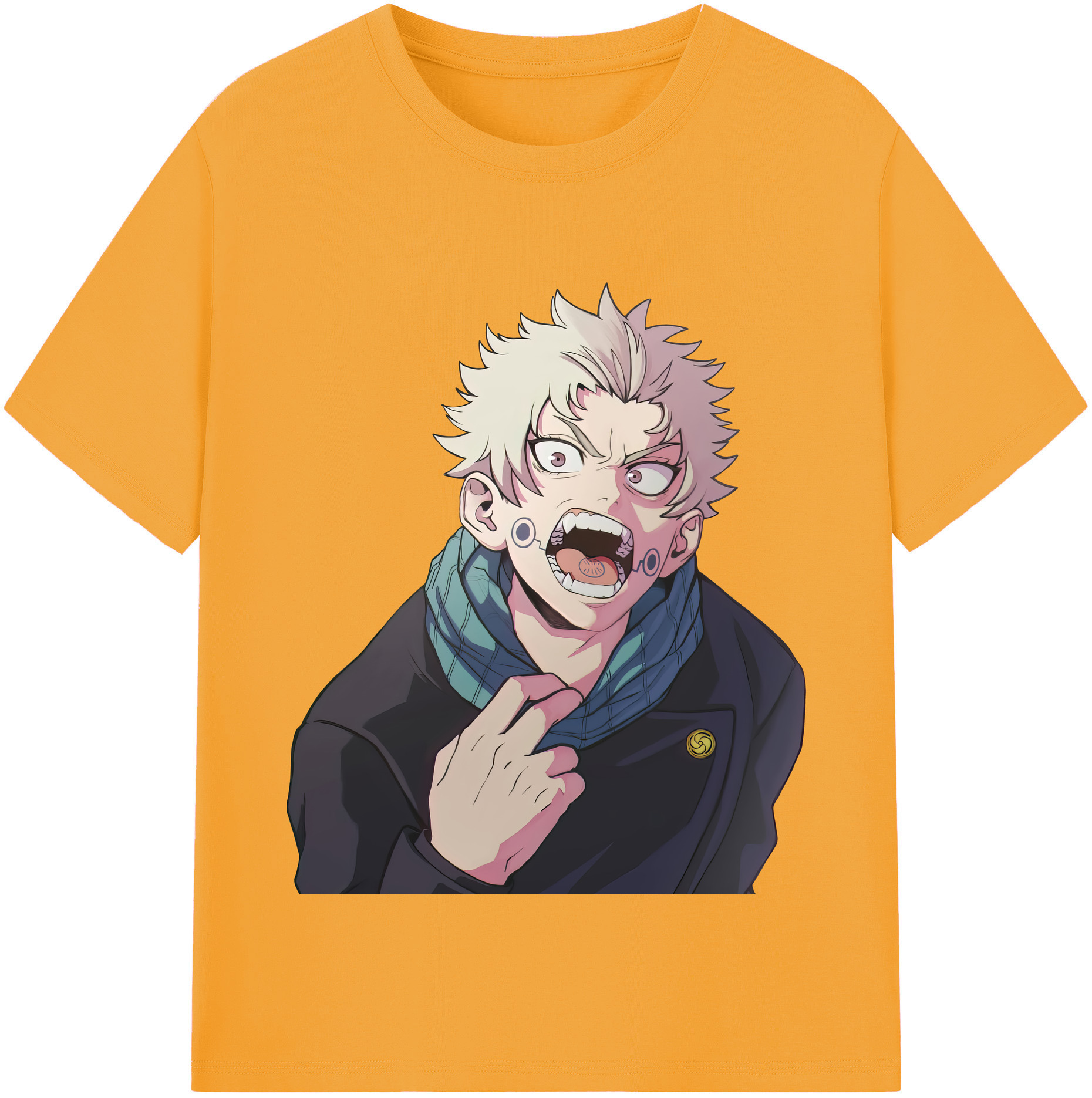 （画像用） 呪術廻戦 Jujutsu Kaisen 綿100％半袖Tシャツ（フロントプリント）