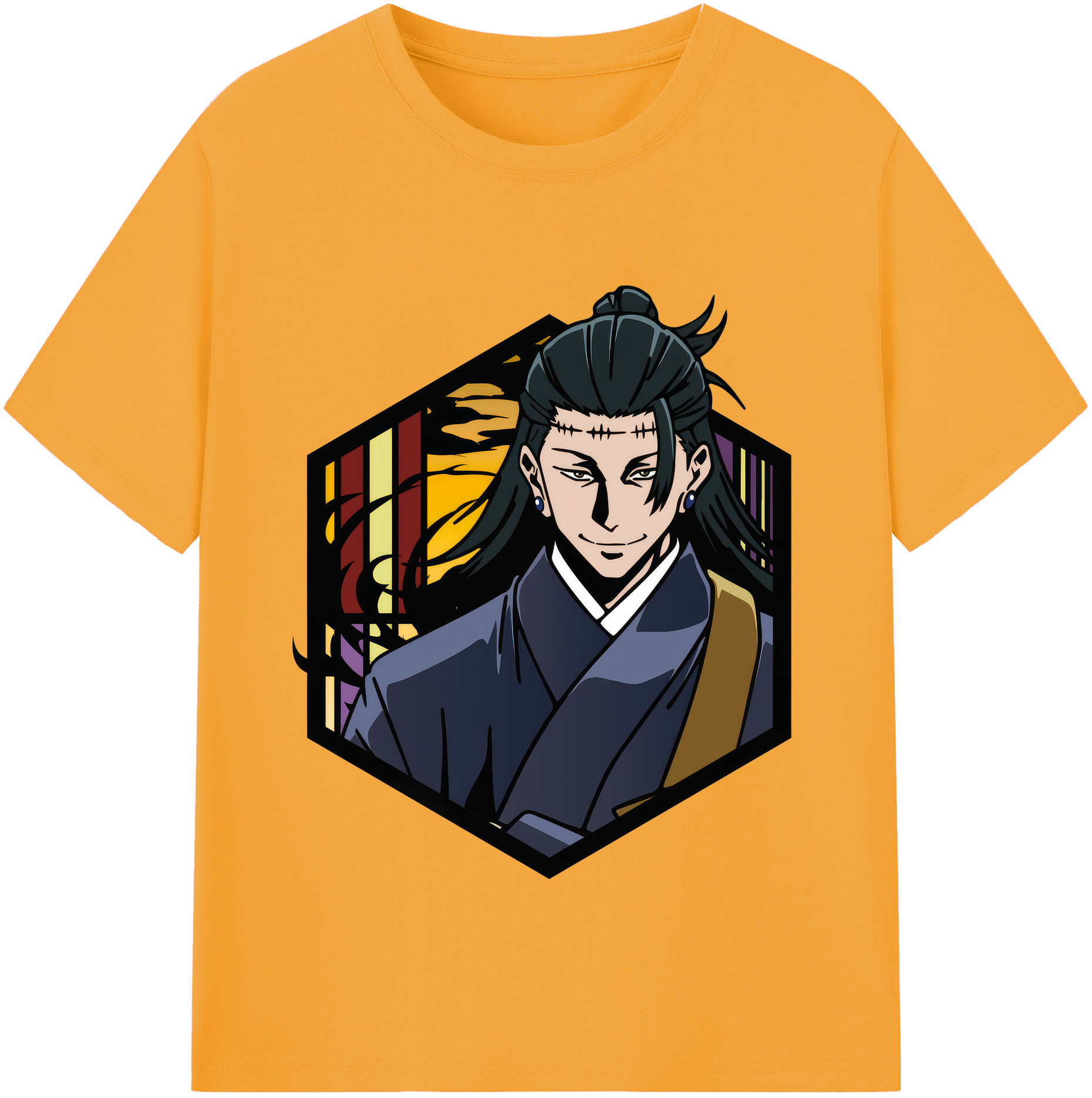 （画像用） 呪術廻戦 Jujutsu Kaisen 綿100％半袖Tシャツ（フロントプリント）