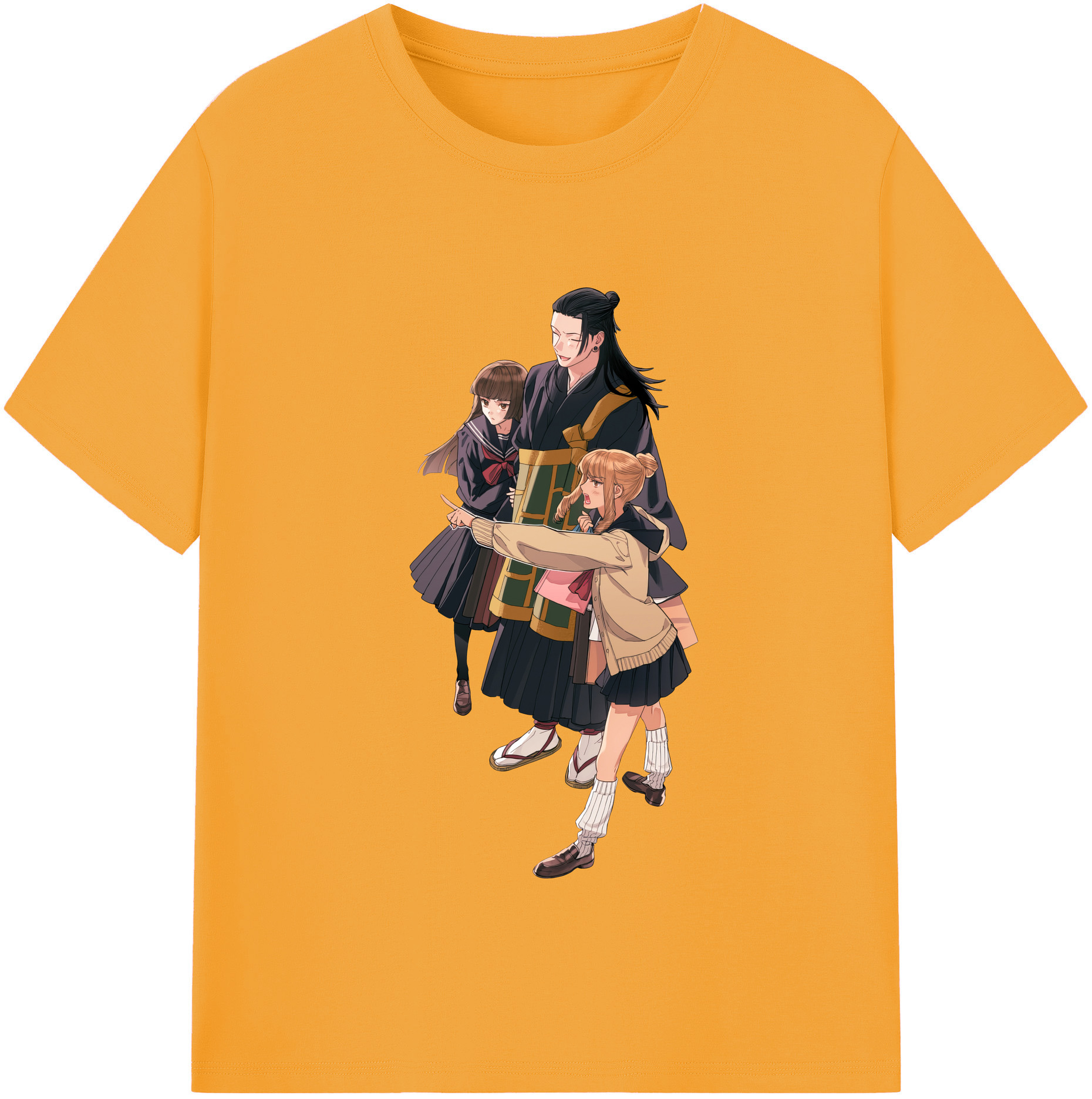 （画像用） 呪術廻戦 Jujutsu Kaisen 綿100％半袖Tシャツ（フロントプリント）
