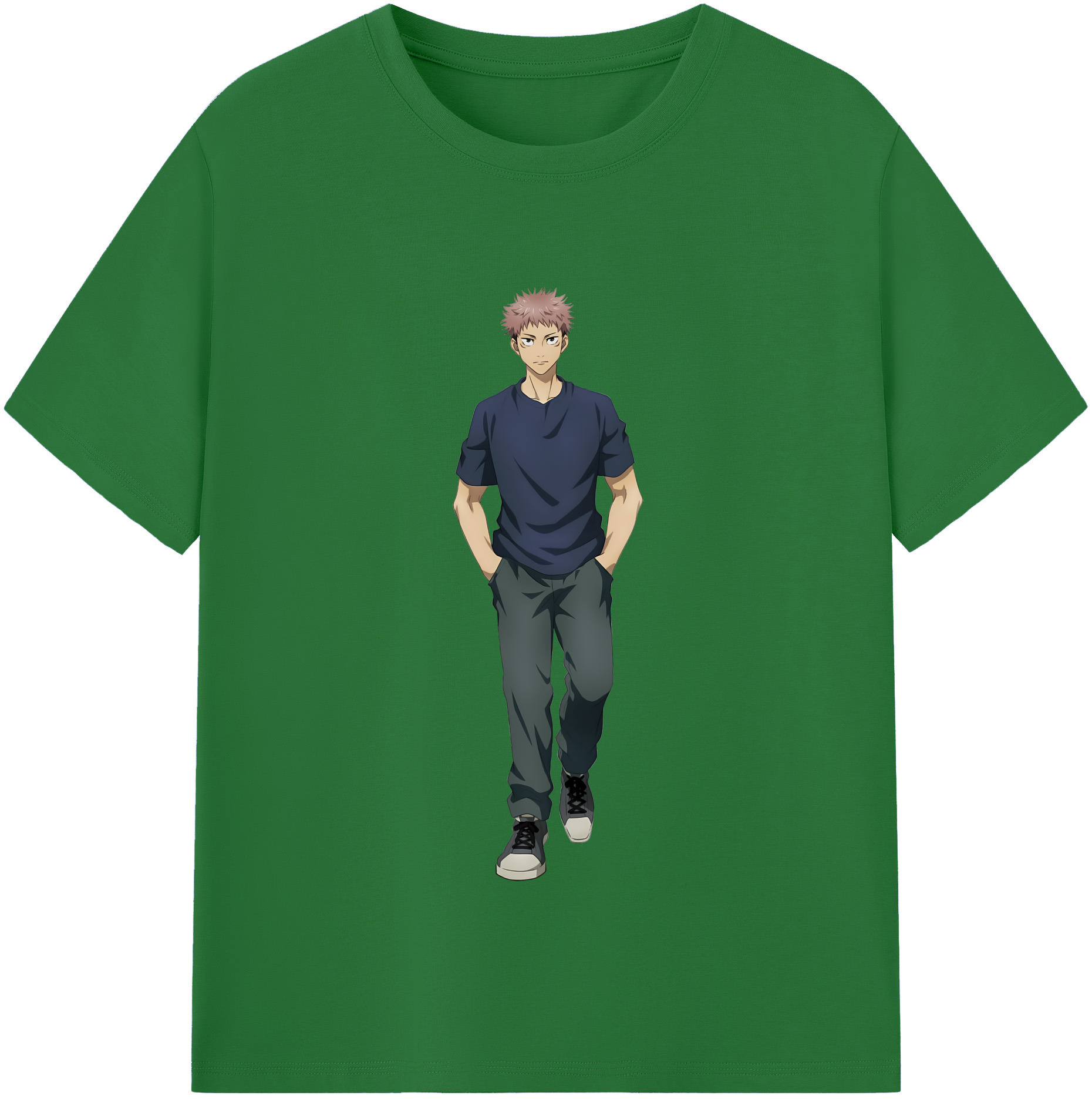（画像用） 呪術廻戦 Jujutsu Kaisen 綿100％半袖Tシャツ（フロントプリント）