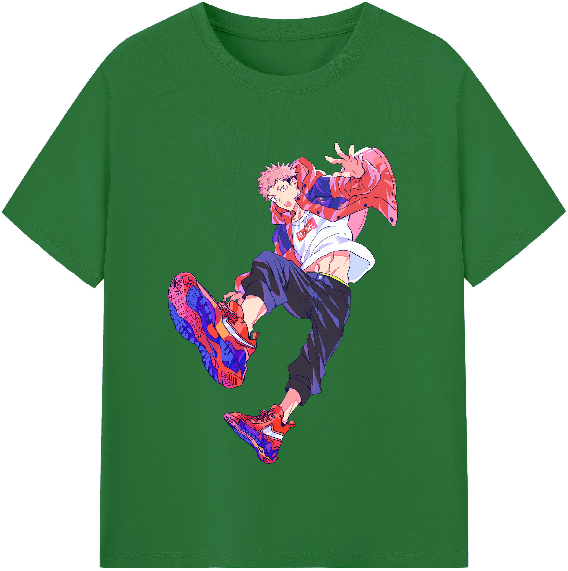 （画像用） 呪術廻戦 Jujutsu Kaisen 綿100％半袖Tシャツ（フロントプリント）