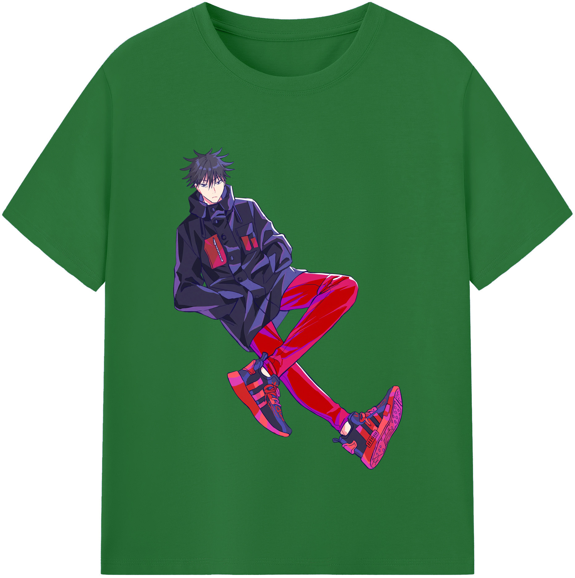 （画像用） 呪術廻戦 Jujutsu Kaisen 綿100％半袖Tシャツ（フロントプリント）