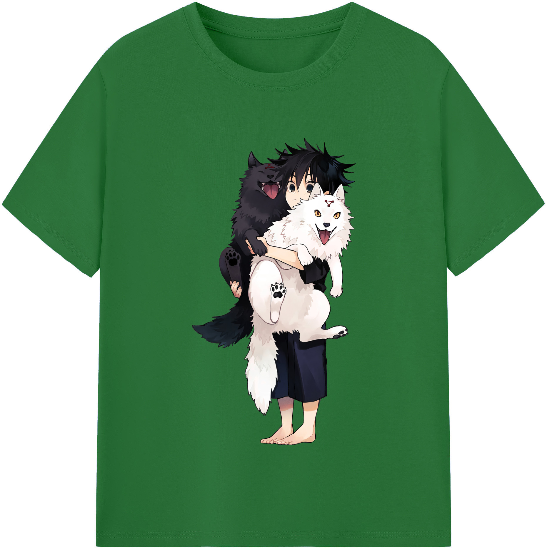 （画像用） 呪術廻戦 Jujutsu Kaisen 綿100％半袖Tシャツ（フロントプリント）