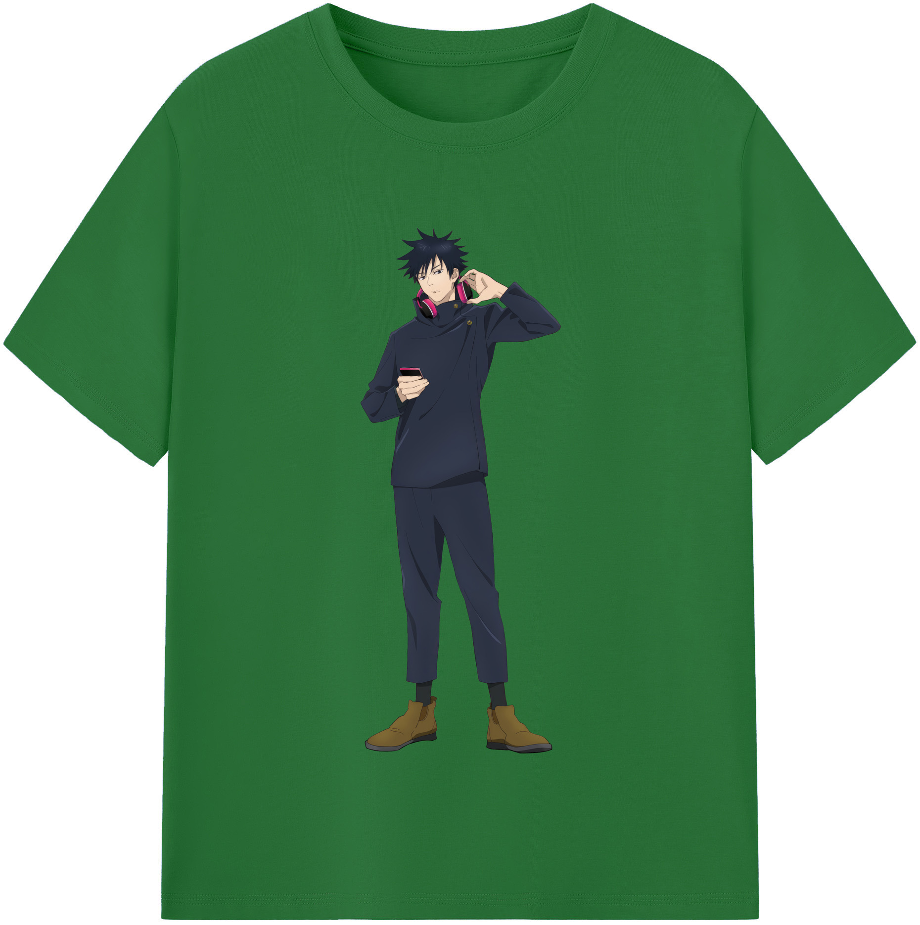 （画像用） 呪術廻戦 Jujutsu Kaisen 綿100％半袖Tシャツ（フロントプリント）
