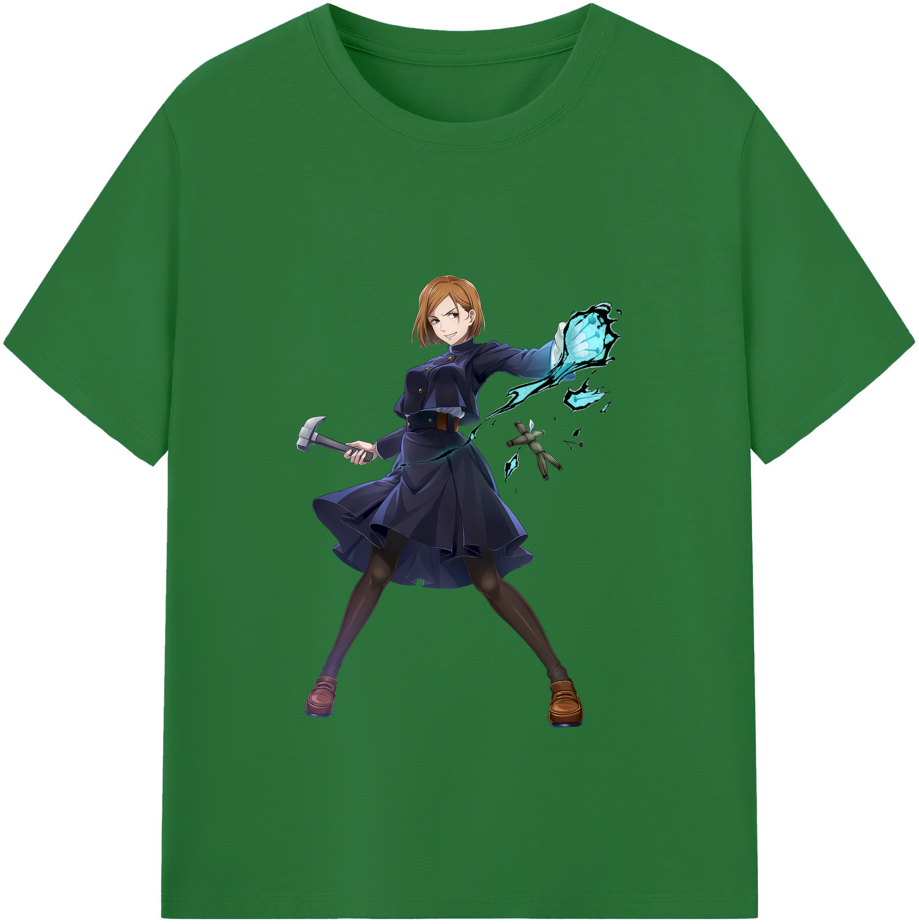 （画像用） 呪術廻戦 Jujutsu Kaisen 綿100％半袖Tシャツ（フロントプリント）