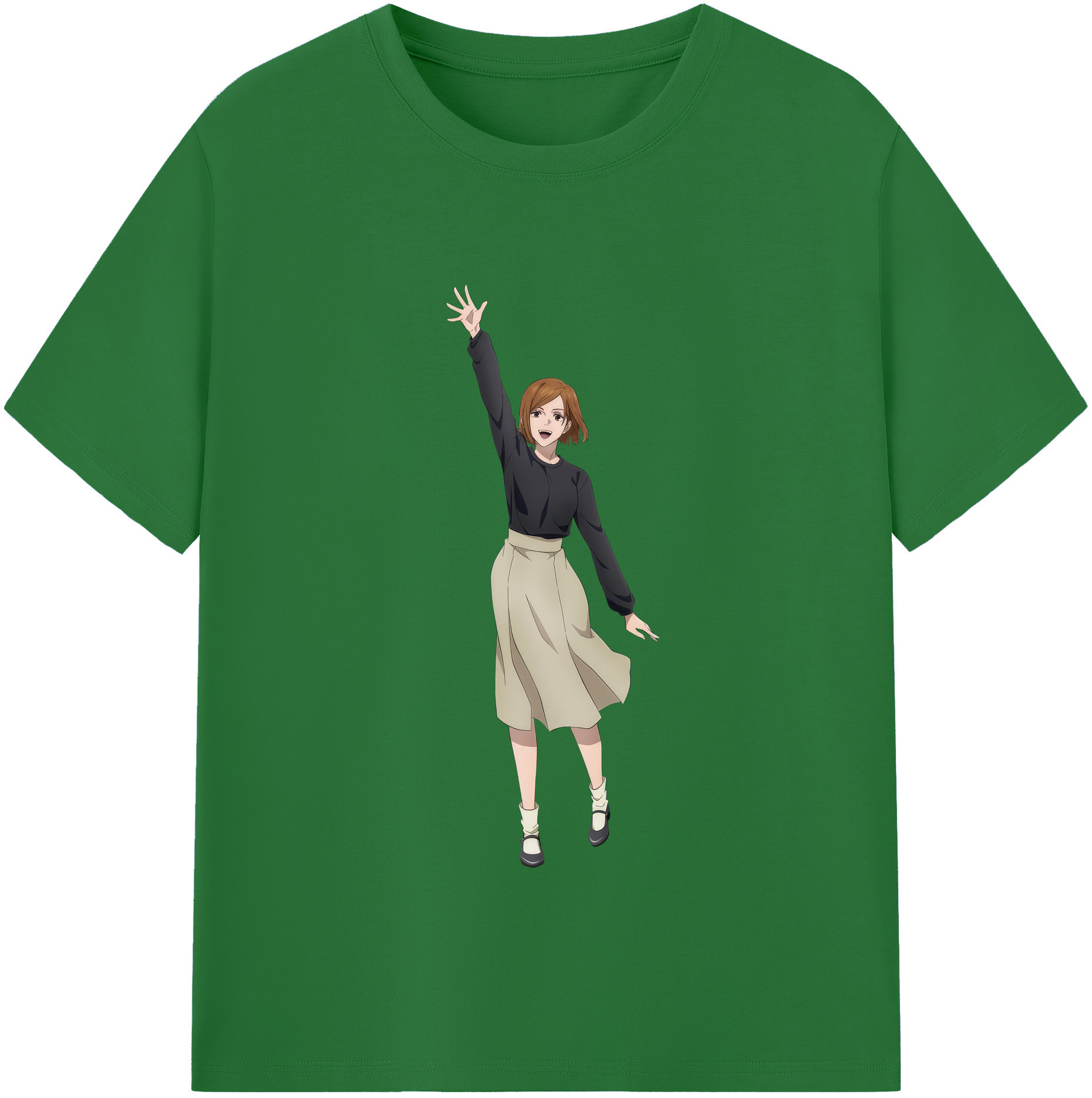 （画像用） 呪術廻戦 Jujutsu Kaisen 綿100％半袖Tシャツ（フロントプリント）