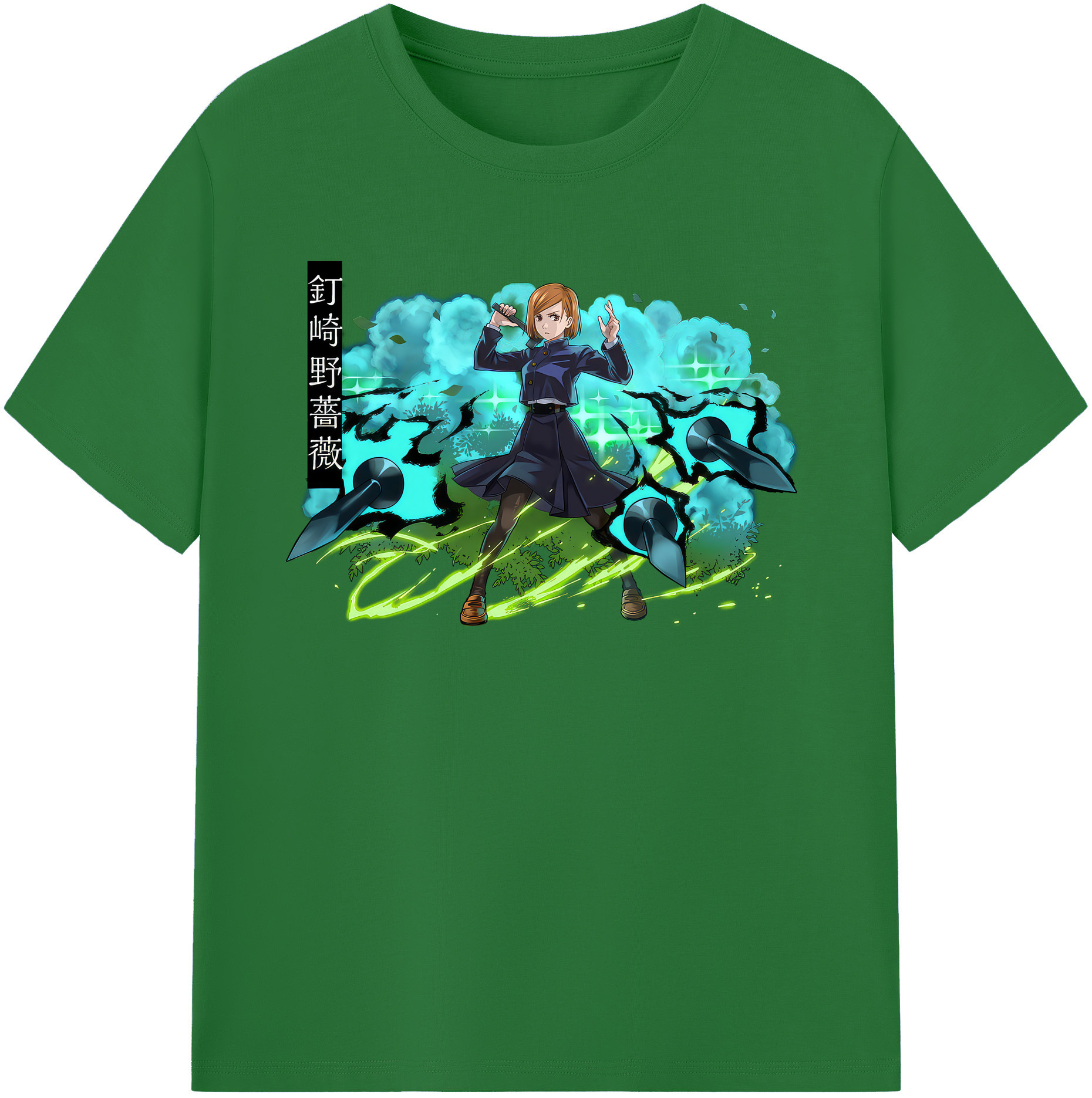 （画像用） 呪術廻戦 Jujutsu Kaisen 綿100％半袖Tシャツ（フロントプリント）