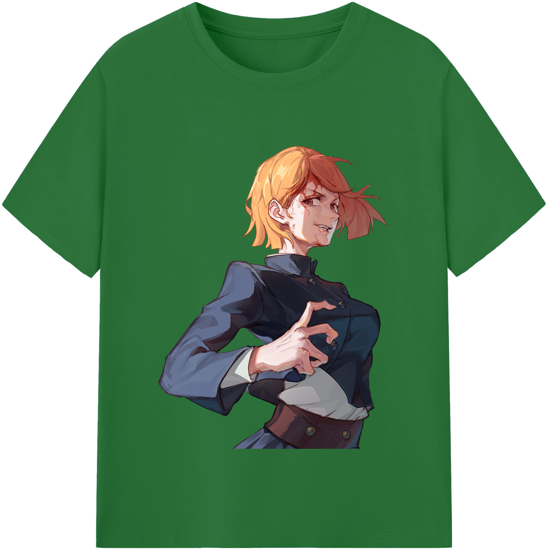 （画像用） 呪術廻戦 Jujutsu Kaisen 綿100％半袖Tシャツ（フロントプリント）