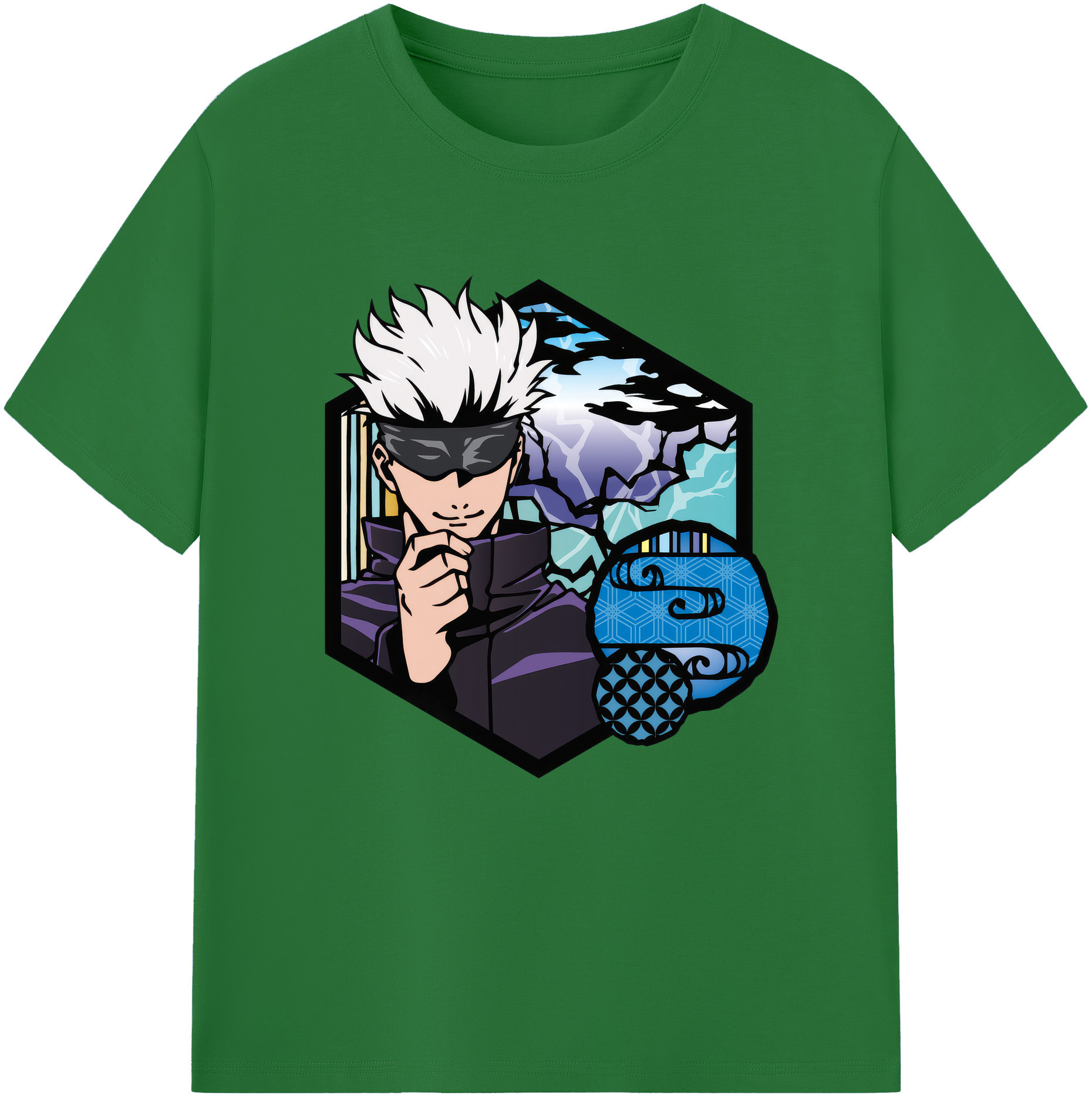 （画像用） 呪術廻戦 Jujutsu Kaisen 綿100％半袖Tシャツ（フロントプリント）