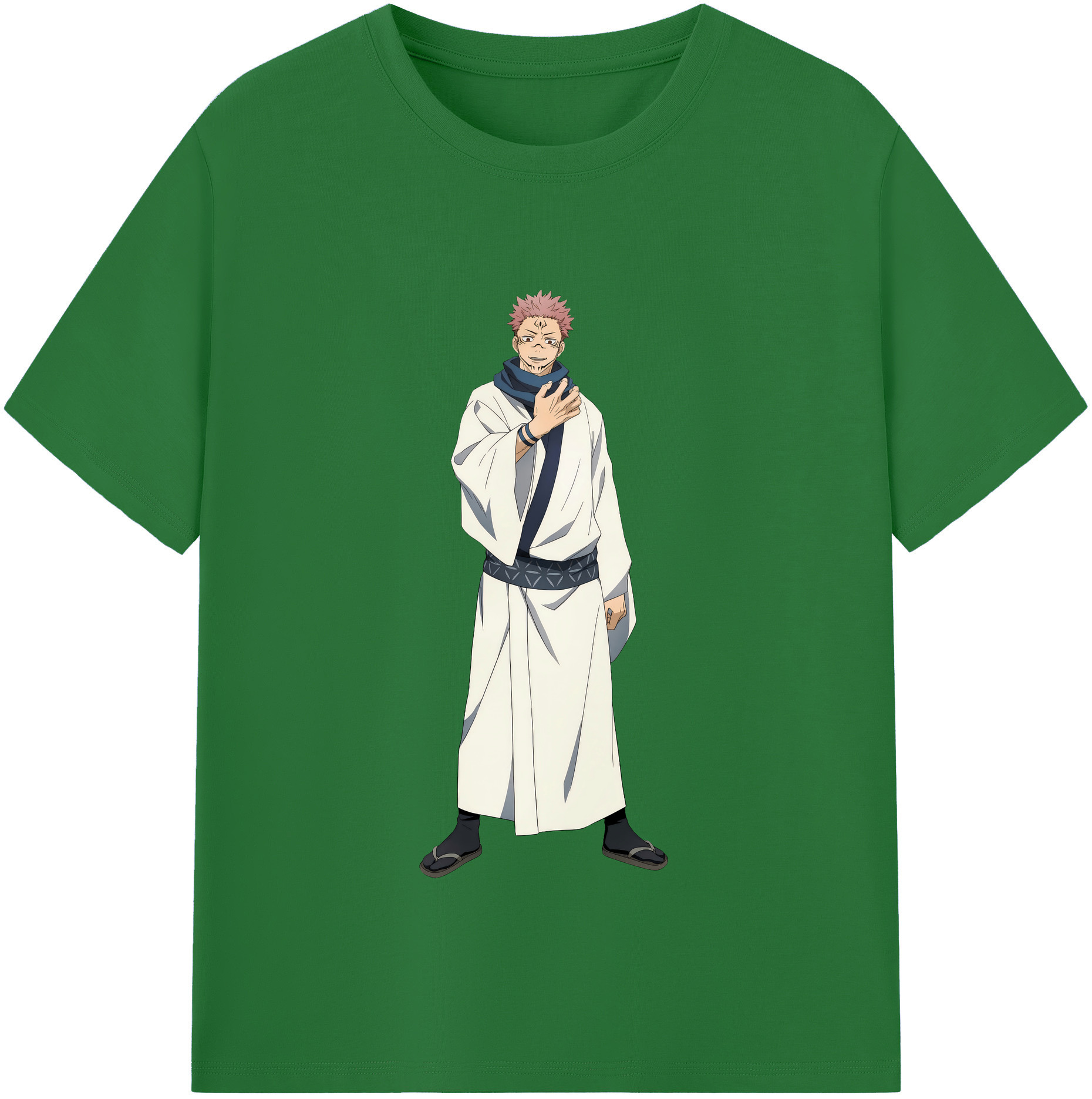 （画像用） 呪術廻戦 Jujutsu Kaisen 綿100％半袖Tシャツ（フロントプリント）