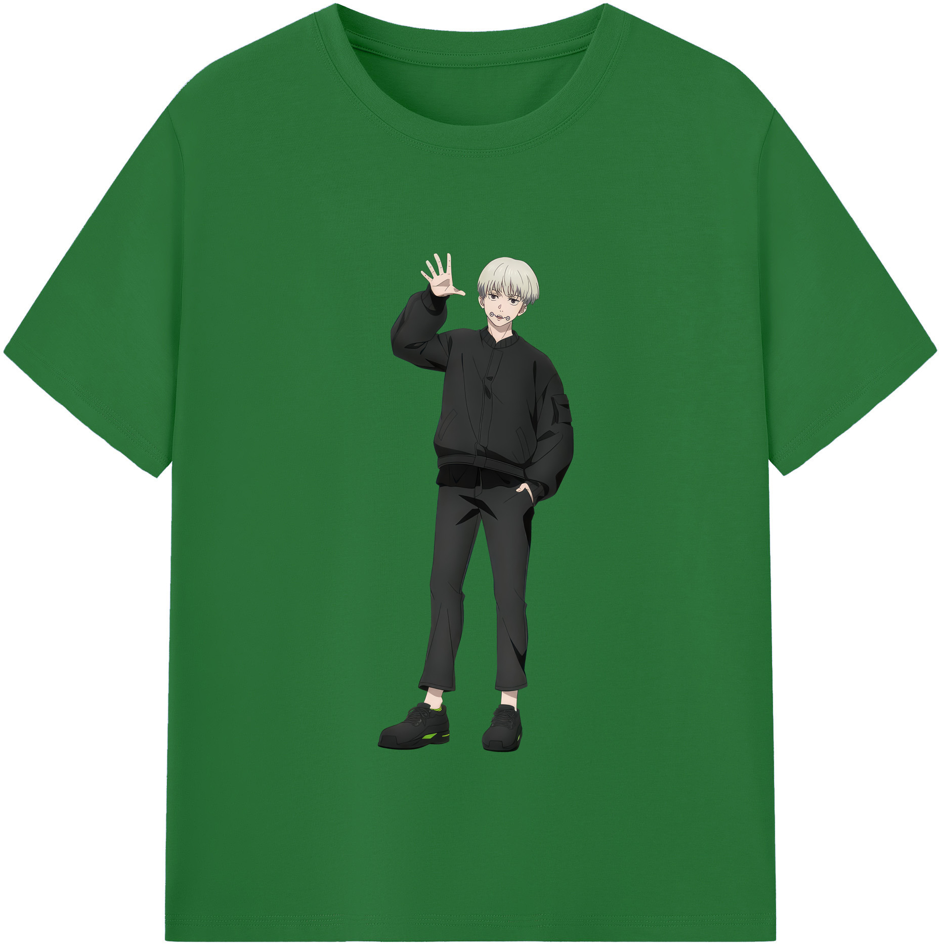 （画像用） 呪術廻戦 Jujutsu Kaisen 綿100％半袖Tシャツ（フロントプリント）