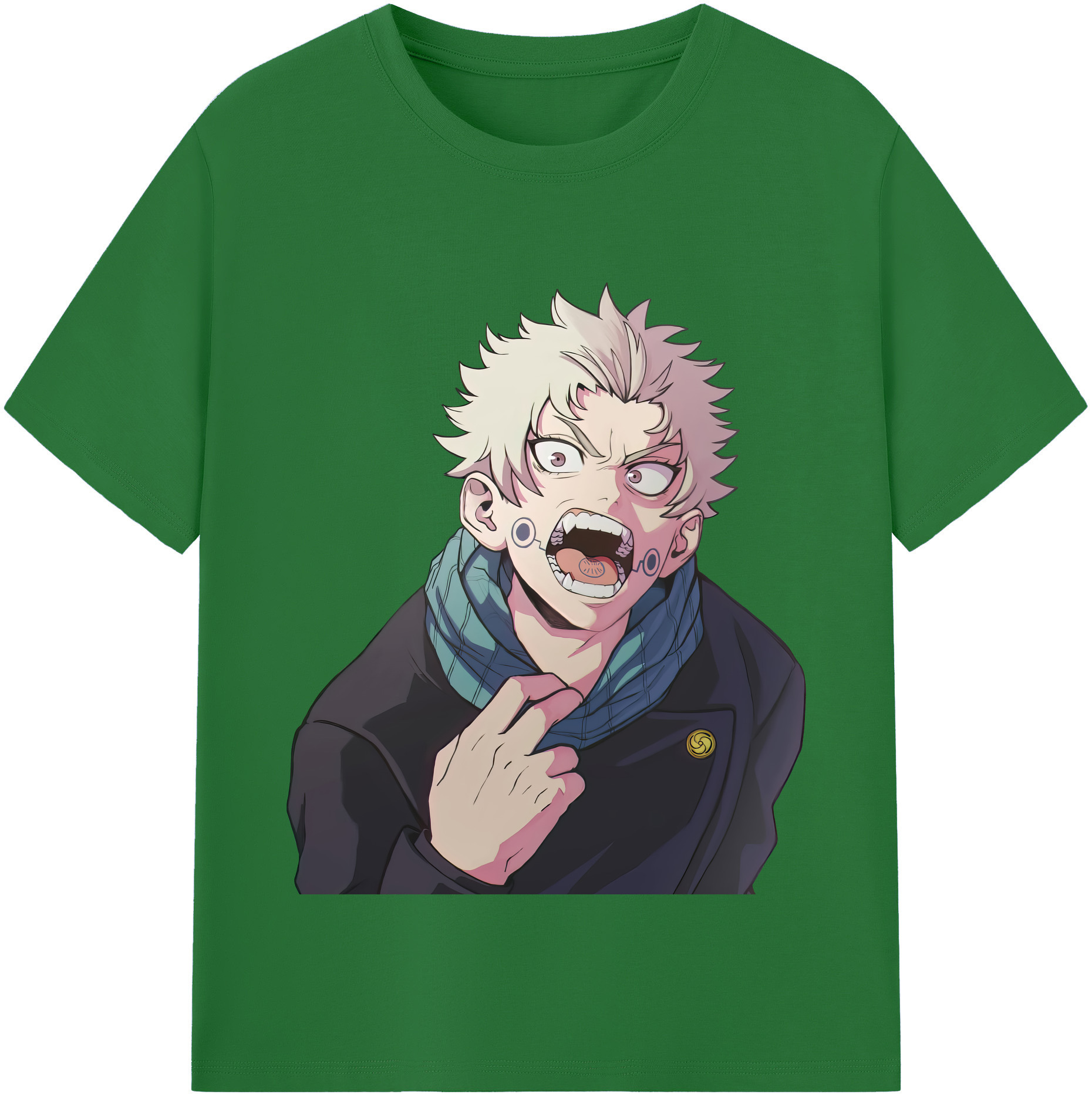 （画像用） 呪術廻戦 Jujutsu Kaisen 綿100％半袖Tシャツ（フロントプリント）
