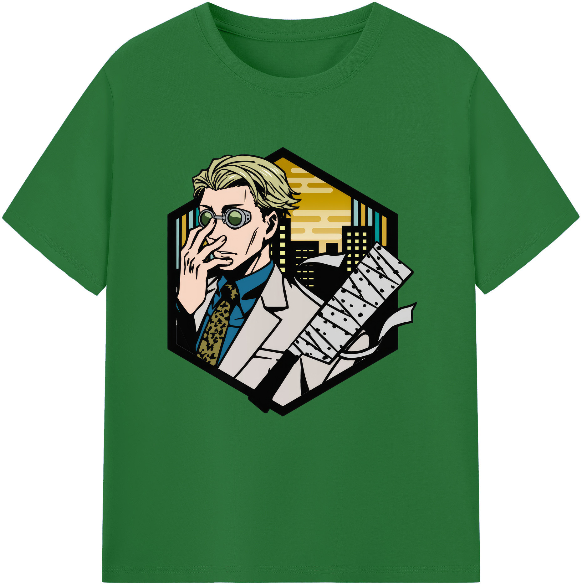 （画像用） 呪術廻戦 Jujutsu Kaisen 綿100％半袖Tシャツ（フロントプリント）
