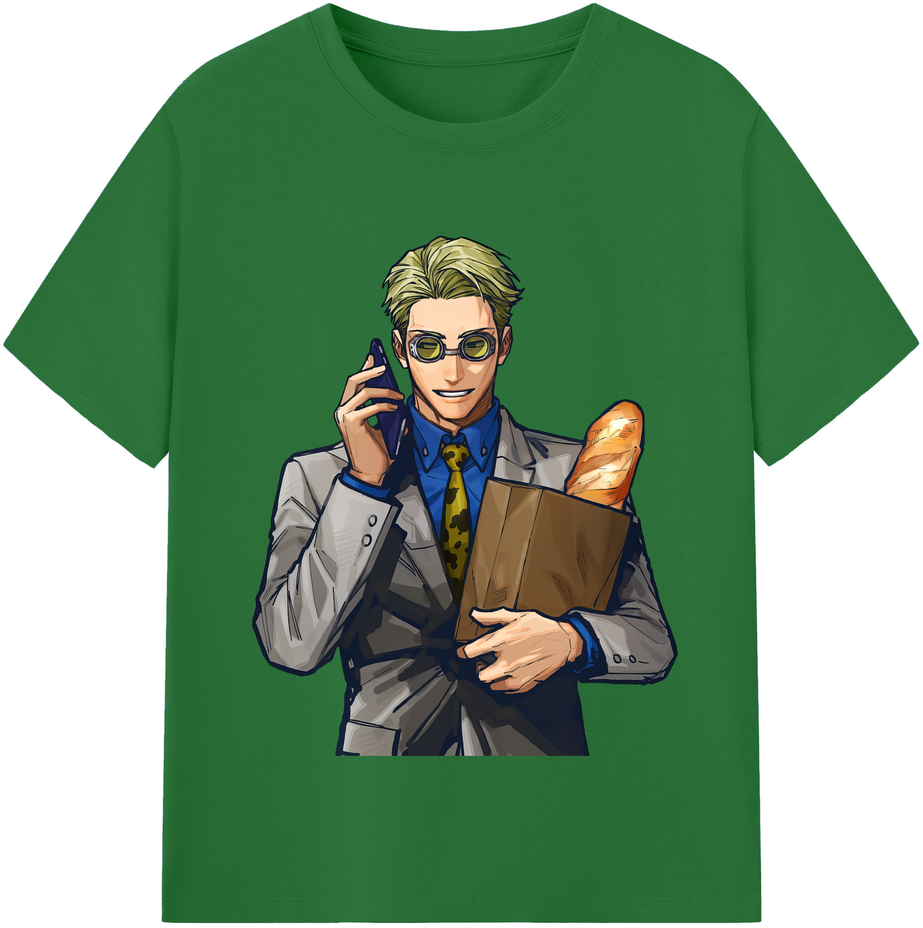 （画像用） 呪術廻戦 Jujutsu Kaisen 綿100％半袖Tシャツ（フロントプリント）