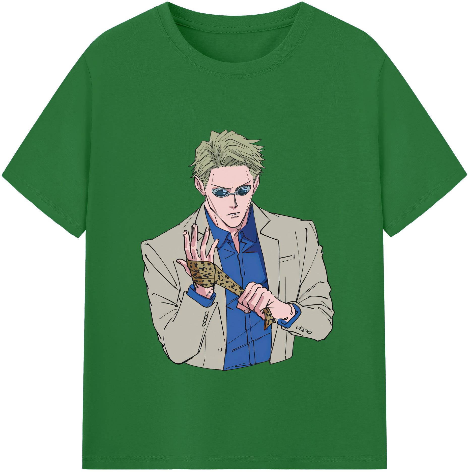 （画像用） 呪術廻戦 Jujutsu Kaisen 綿100％半袖Tシャツ（フロントプリント）