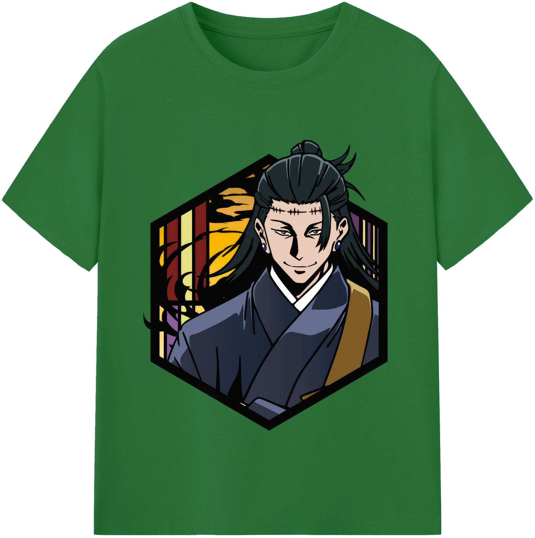 （画像用） 呪術廻戦 Jujutsu Kaisen 綿100％半袖Tシャツ（フロントプリント）