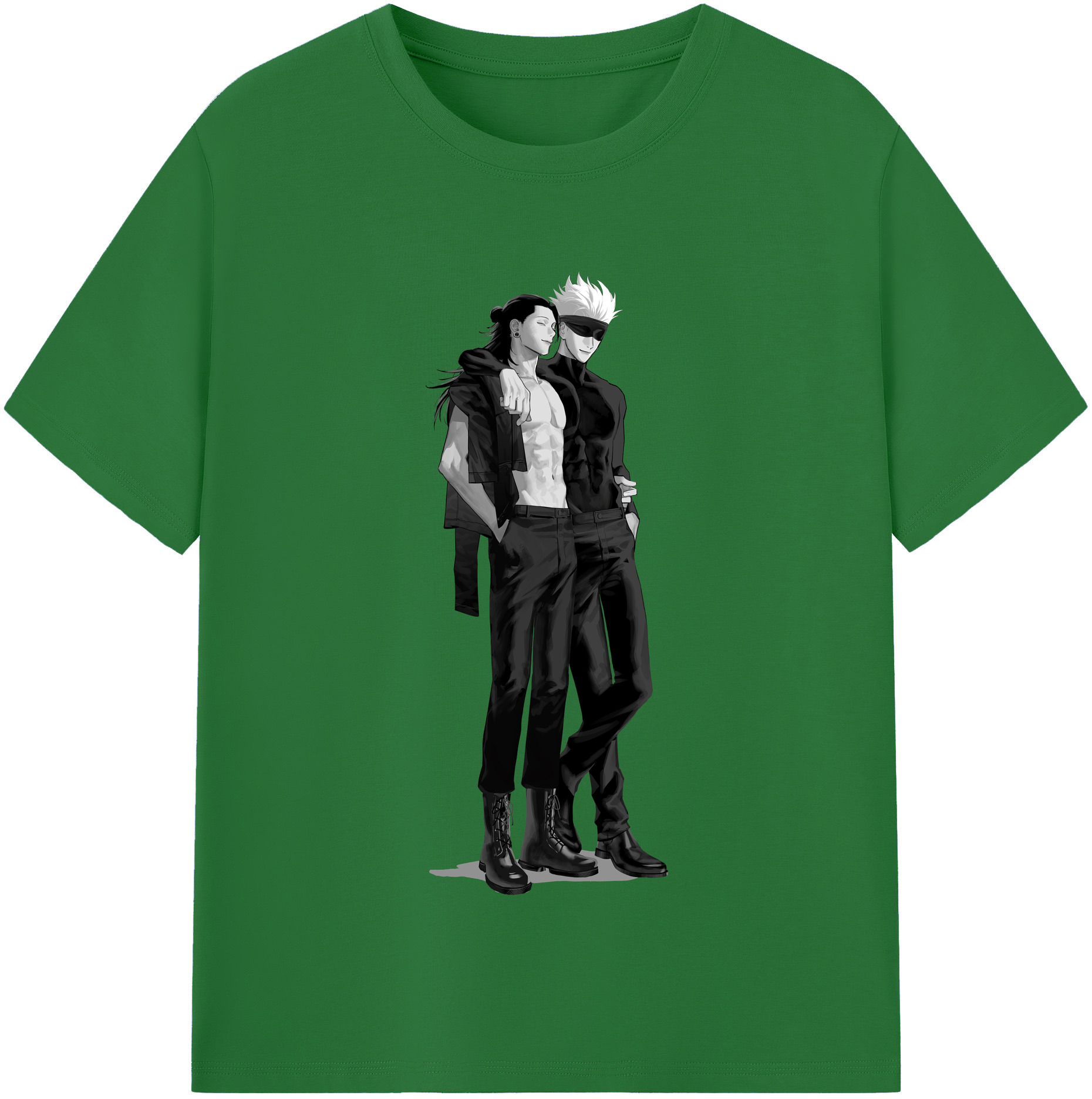 （画像用） 呪術廻戦 Jujutsu Kaisen 綿100％半袖Tシャツ（フロントプリント）