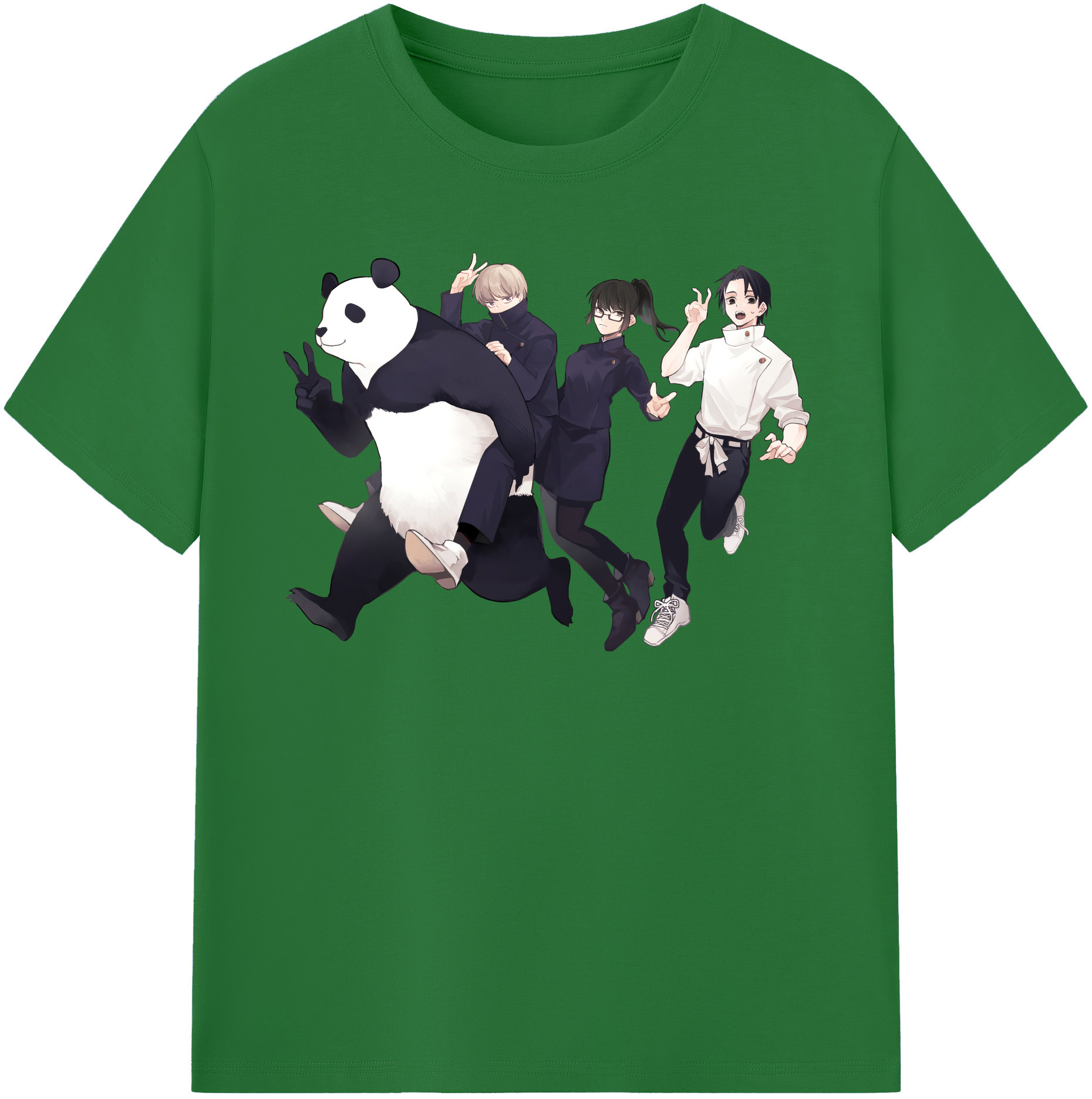 （画像用） 呪術廻戦 Jujutsu Kaisen 綿100％半袖Tシャツ（フロントプリント）