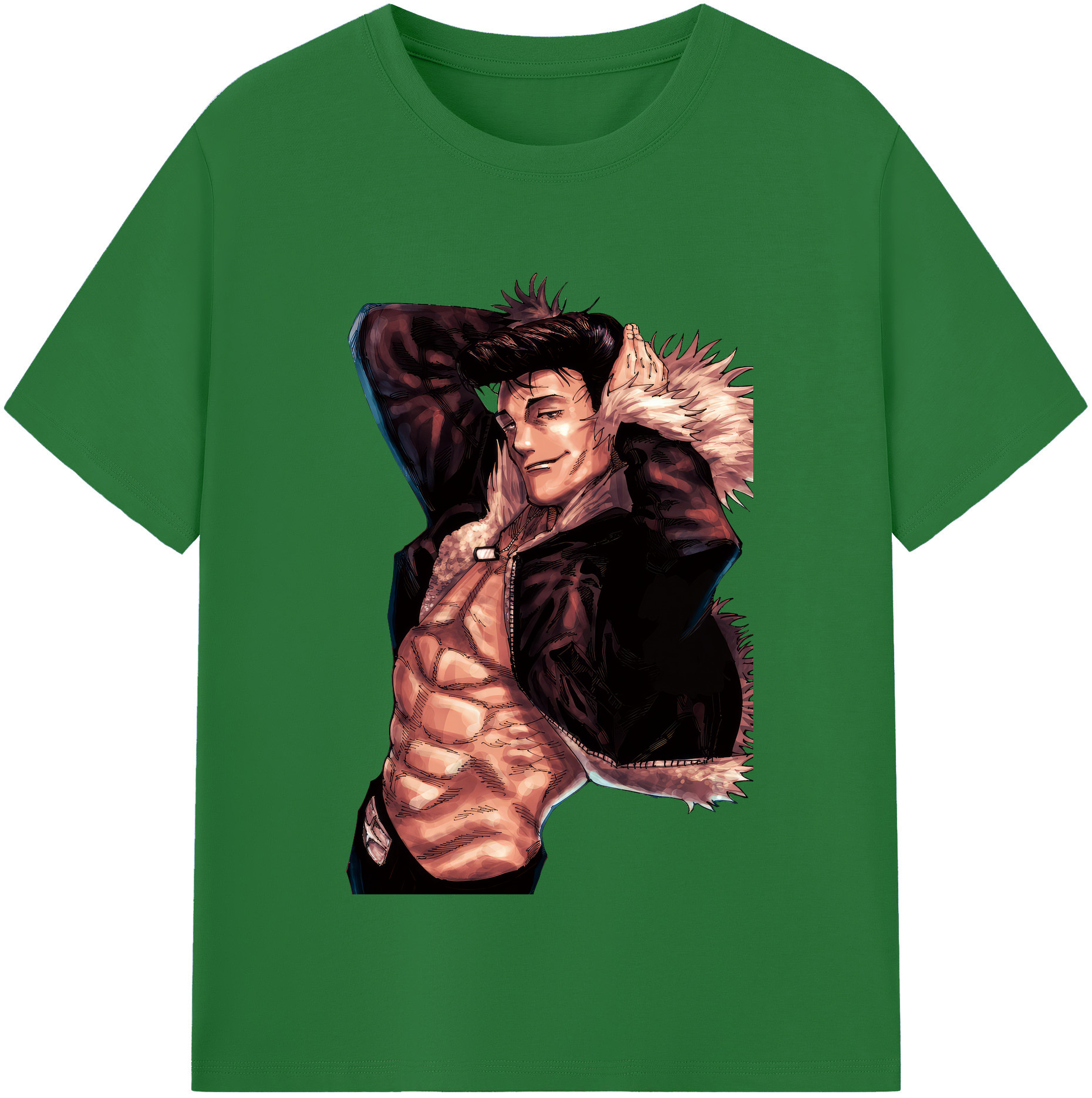 （画像用） 呪術廻戦 Jujutsu Kaisen 綿100％半袖Tシャツ（フロントプリント）