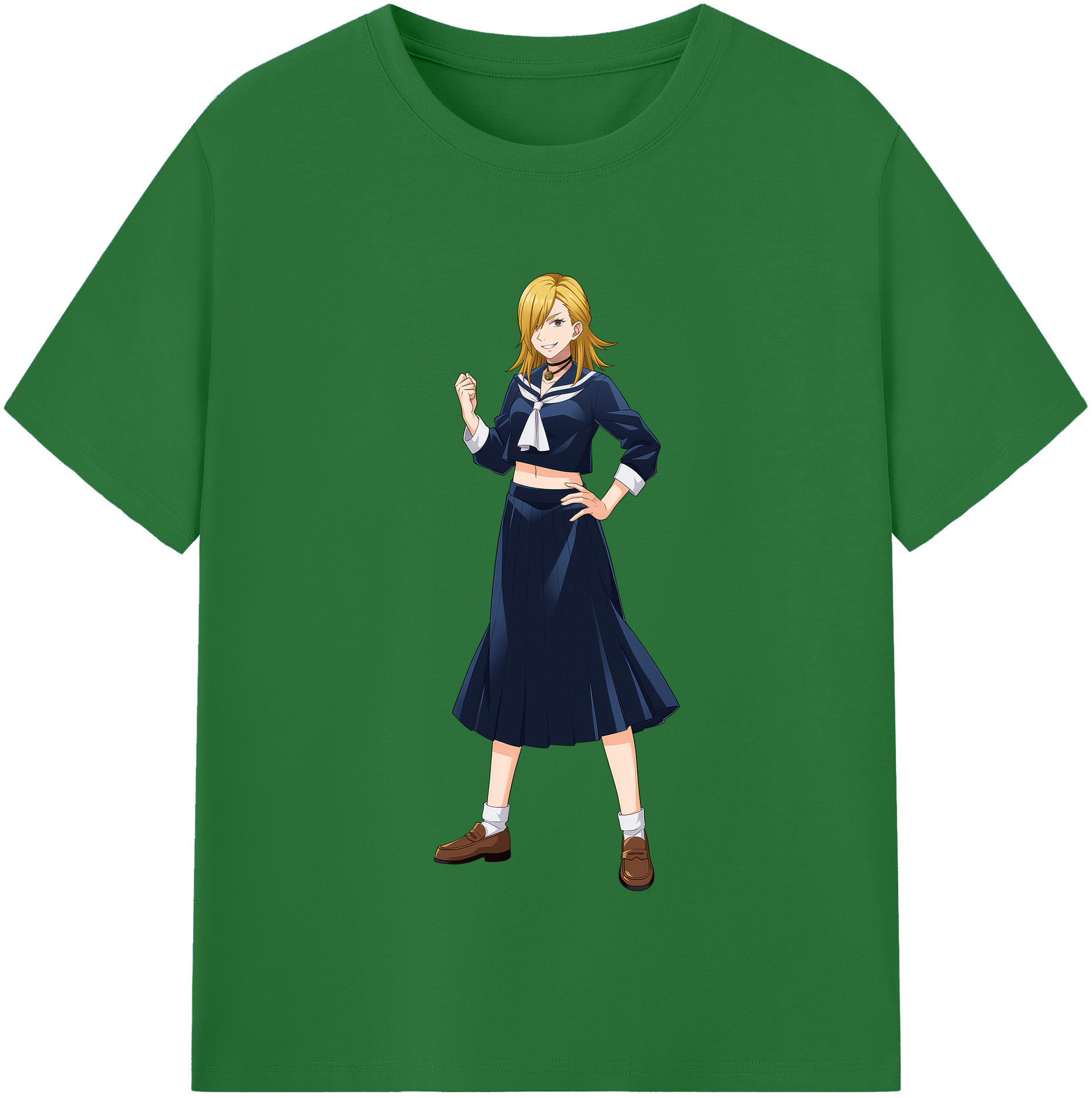 （画像用） 呪術廻戦 Jujutsu Kaisen 綿100％半袖Tシャツ（フロントプリント）