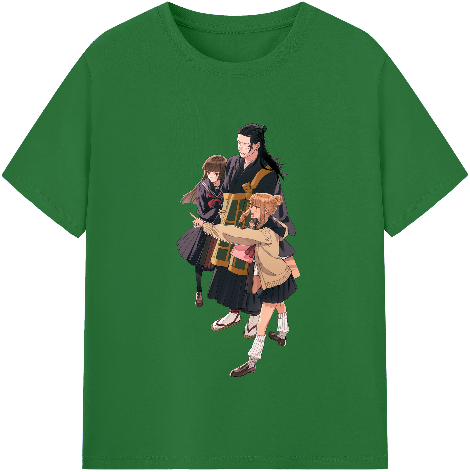 （画像用） 呪術廻戦 Jujutsu Kaisen 綿100％半袖Tシャツ（フロントプリント）