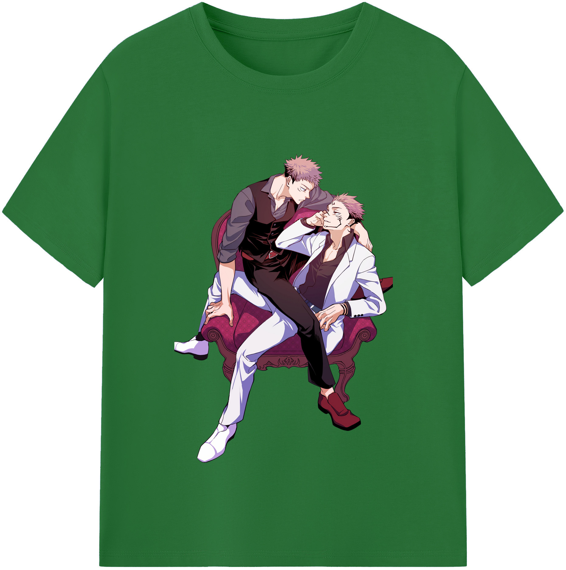（画像用） 呪術廻戦 Jujutsu Kaisen 綿100％半袖Tシャツ（フロントプリント）
